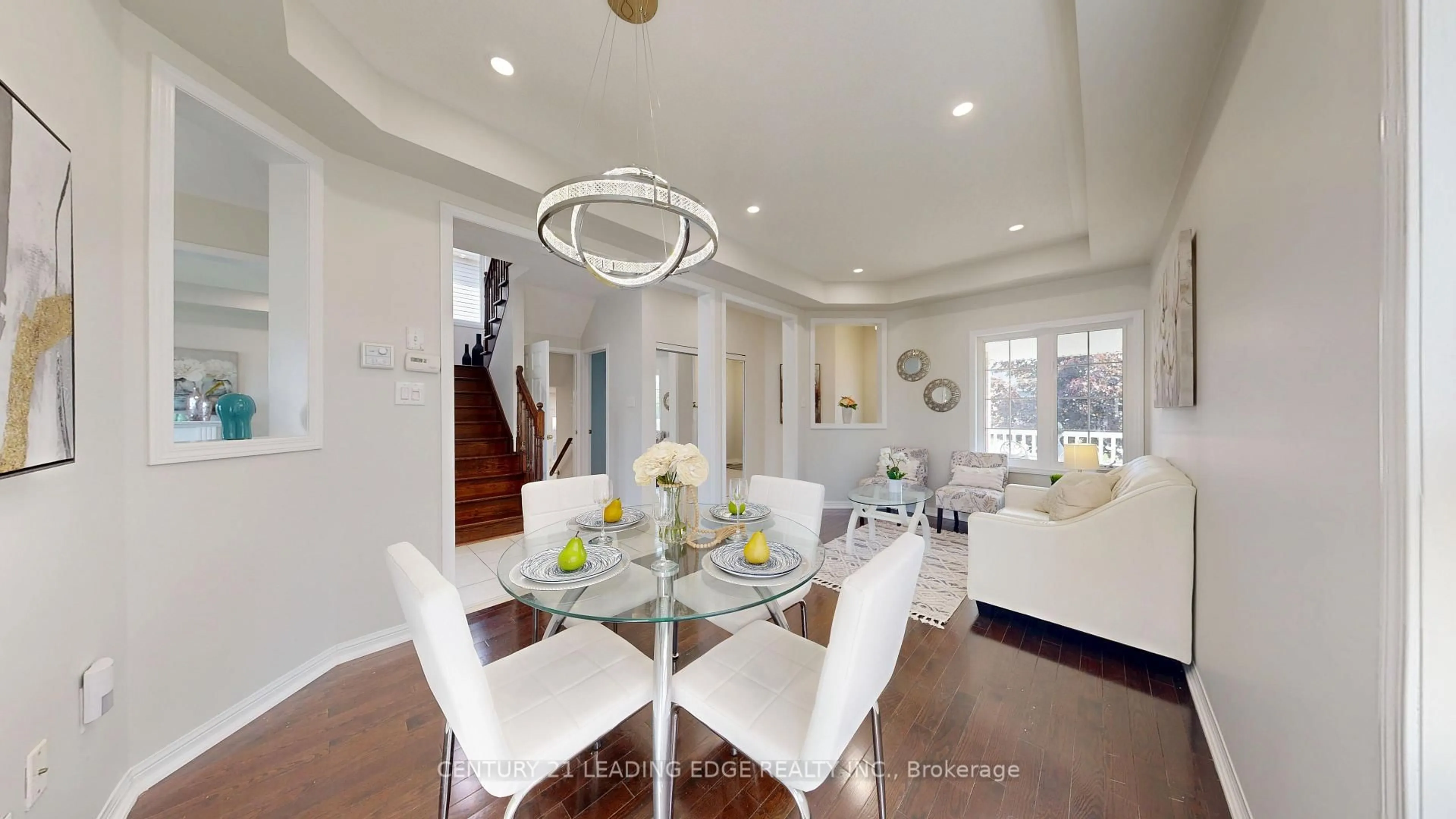 Dining room, wood/laminate floor for 784 Ormond Dr, Oshawa Ontario L1K 3B6
