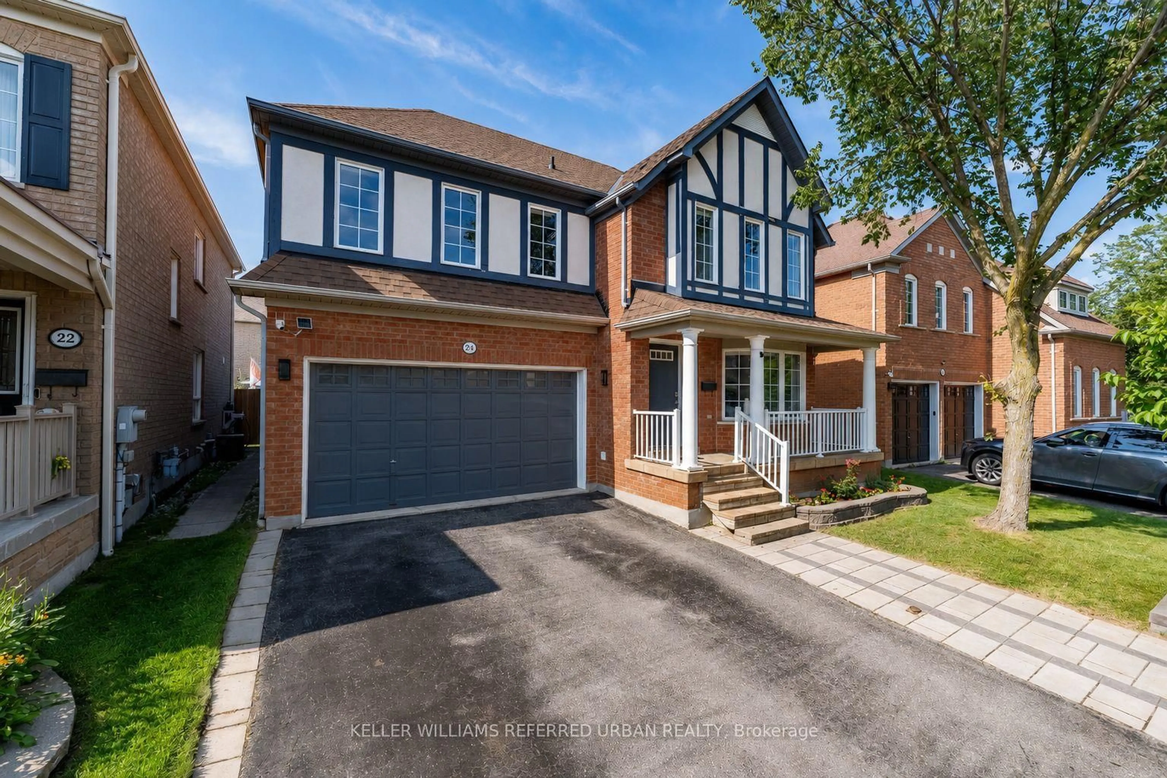 Home with brick exterior material, street for 24 Bradbury Cres, Ajax Ontario L1T 4H5