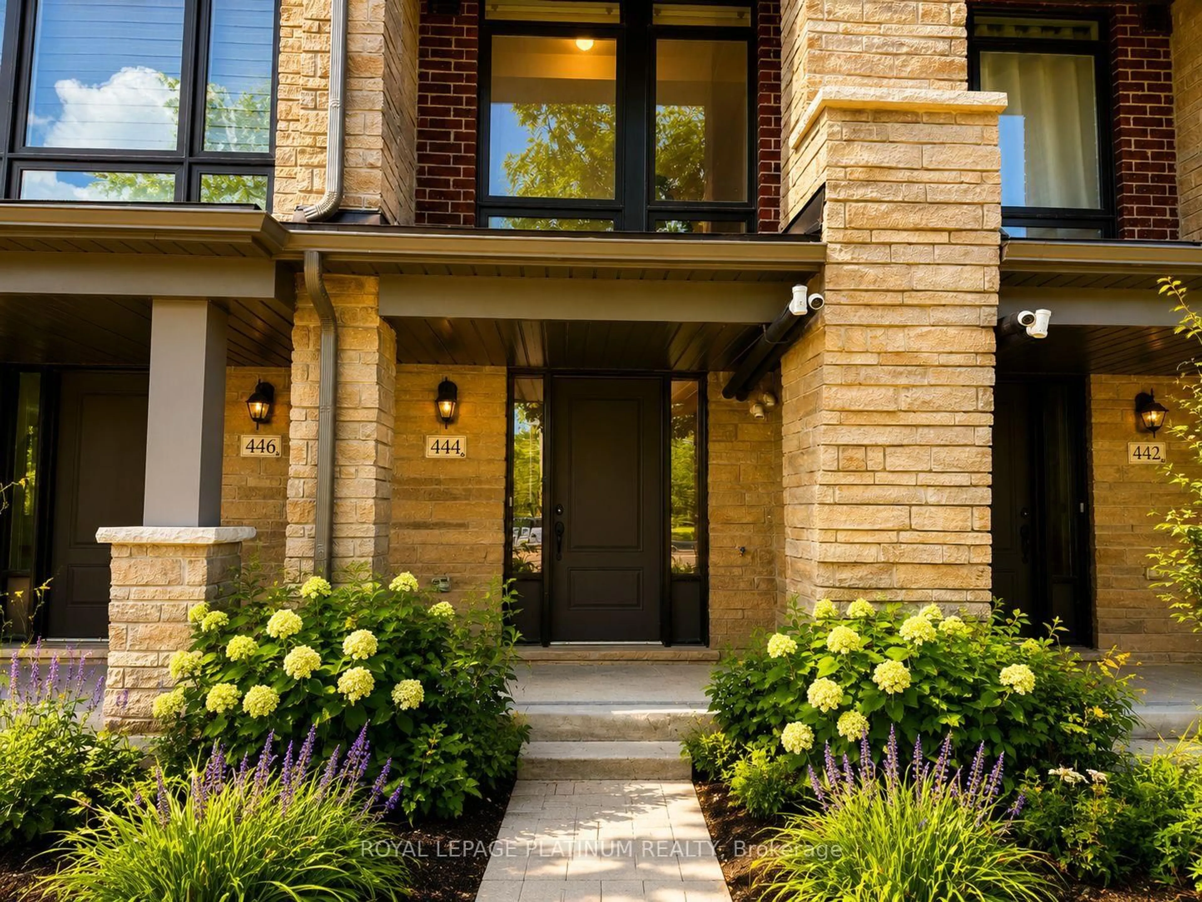 Home with brick exterior material, street for 444 Salem Rd, Ajax Ontario L1S 0G9