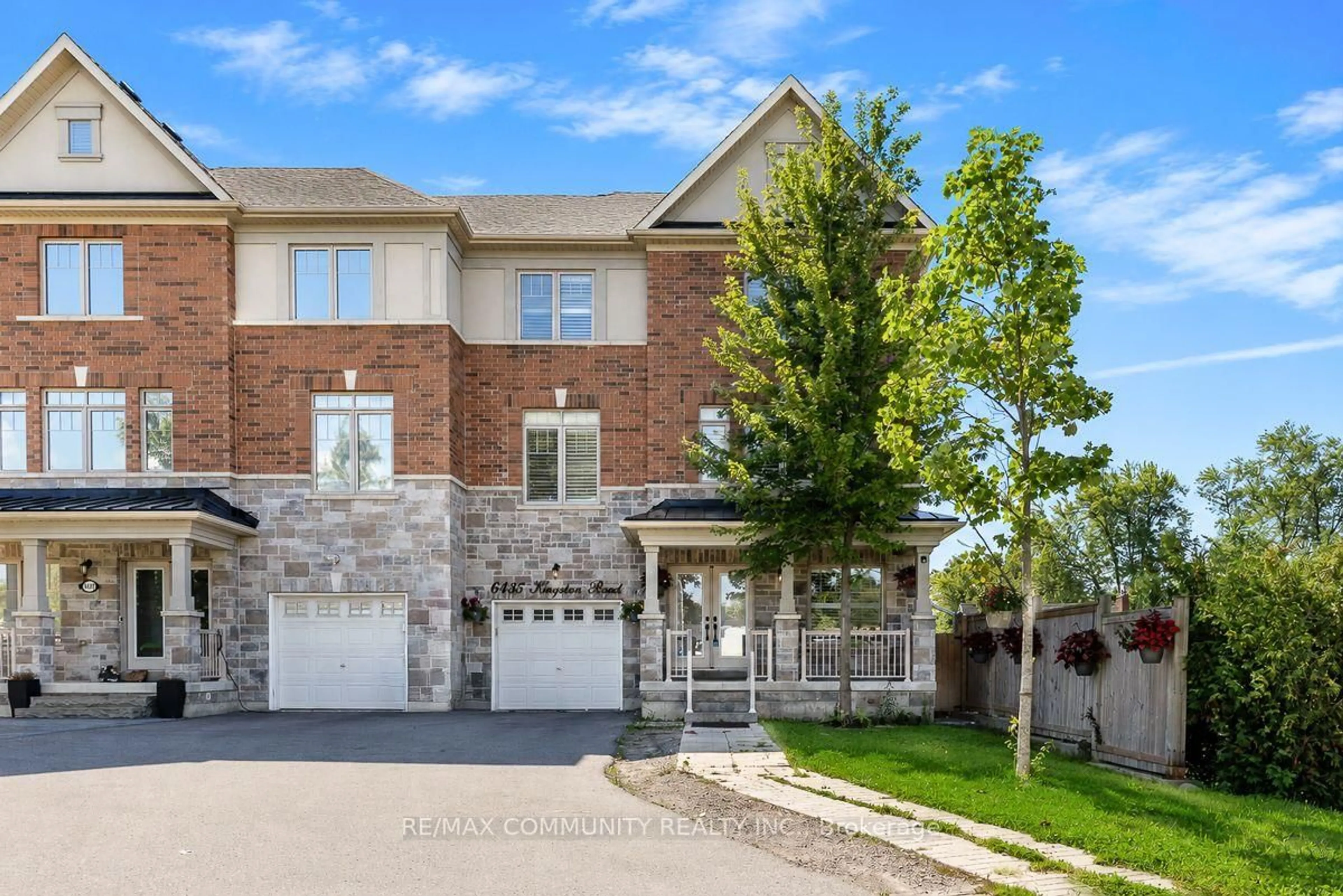 Home with brick exterior material, street for 6435 Kingston Rd, Toronto Ontario M1C 0E9