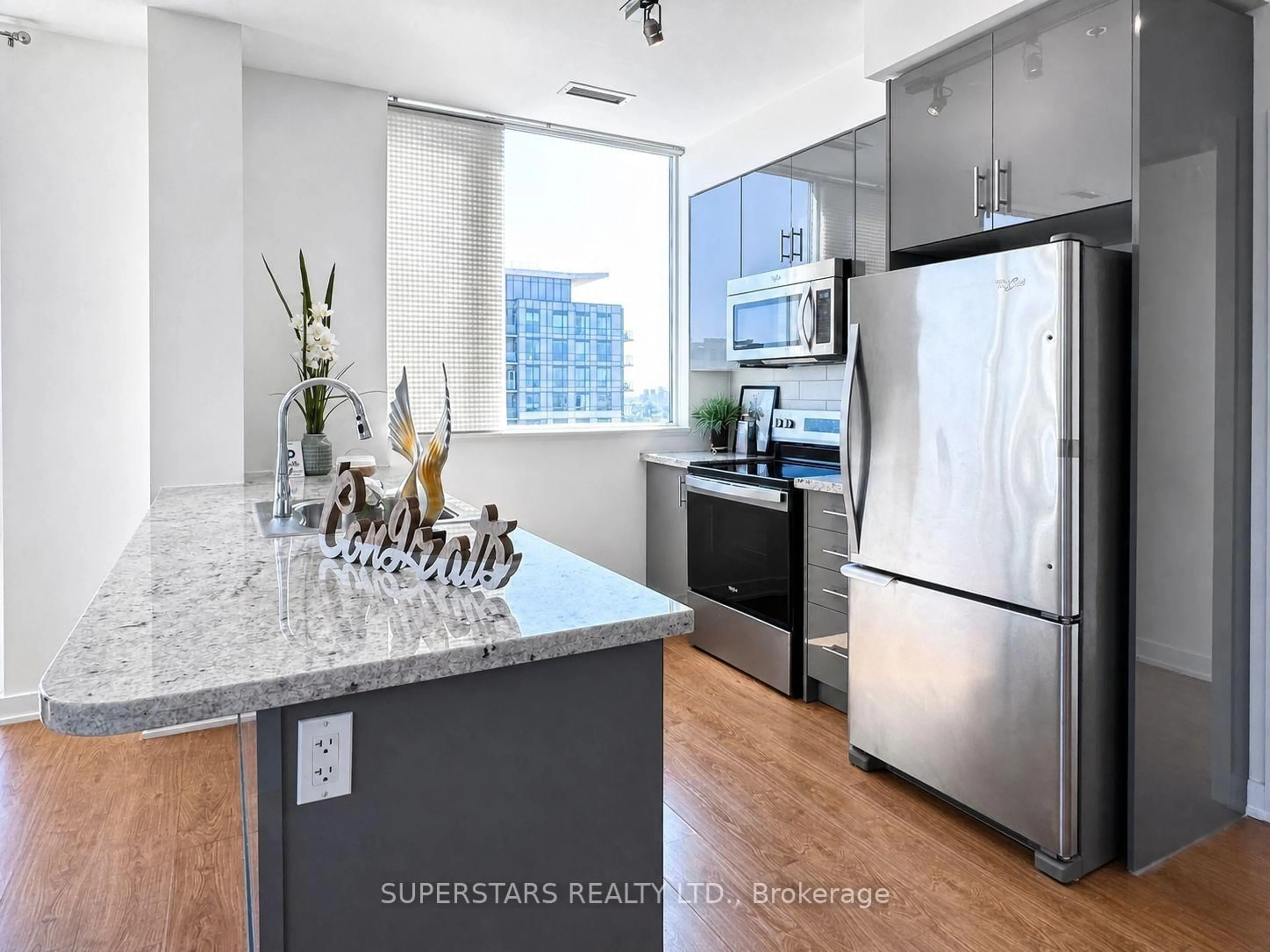 Standard kitchen, unknown for 185 Bonis Ave #2009(PH09), Toronto Ontario M1T 0A4
