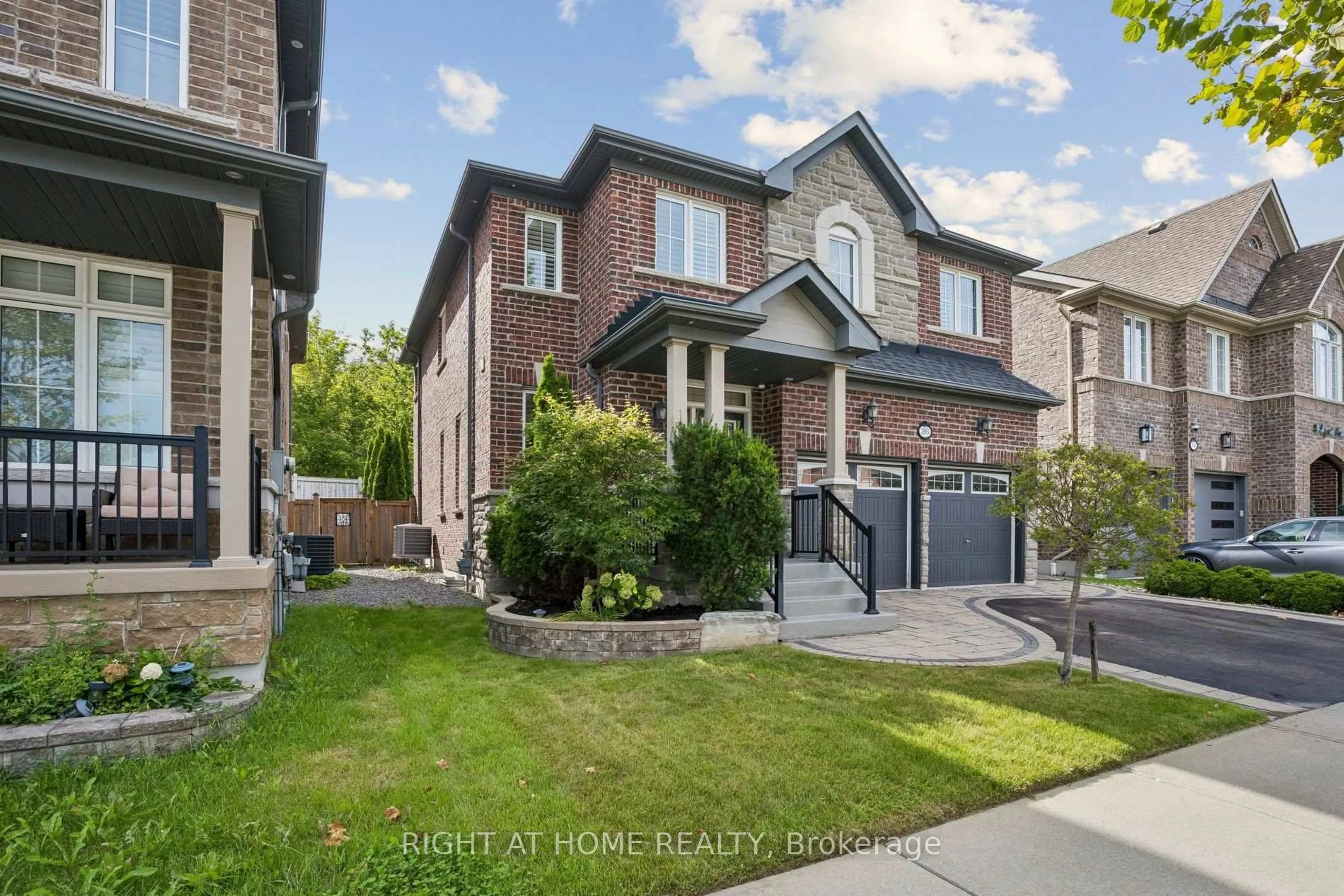 Home with brick exterior material, street for 26 Bignell Cres, Ajax Ontario L1Z 0P6