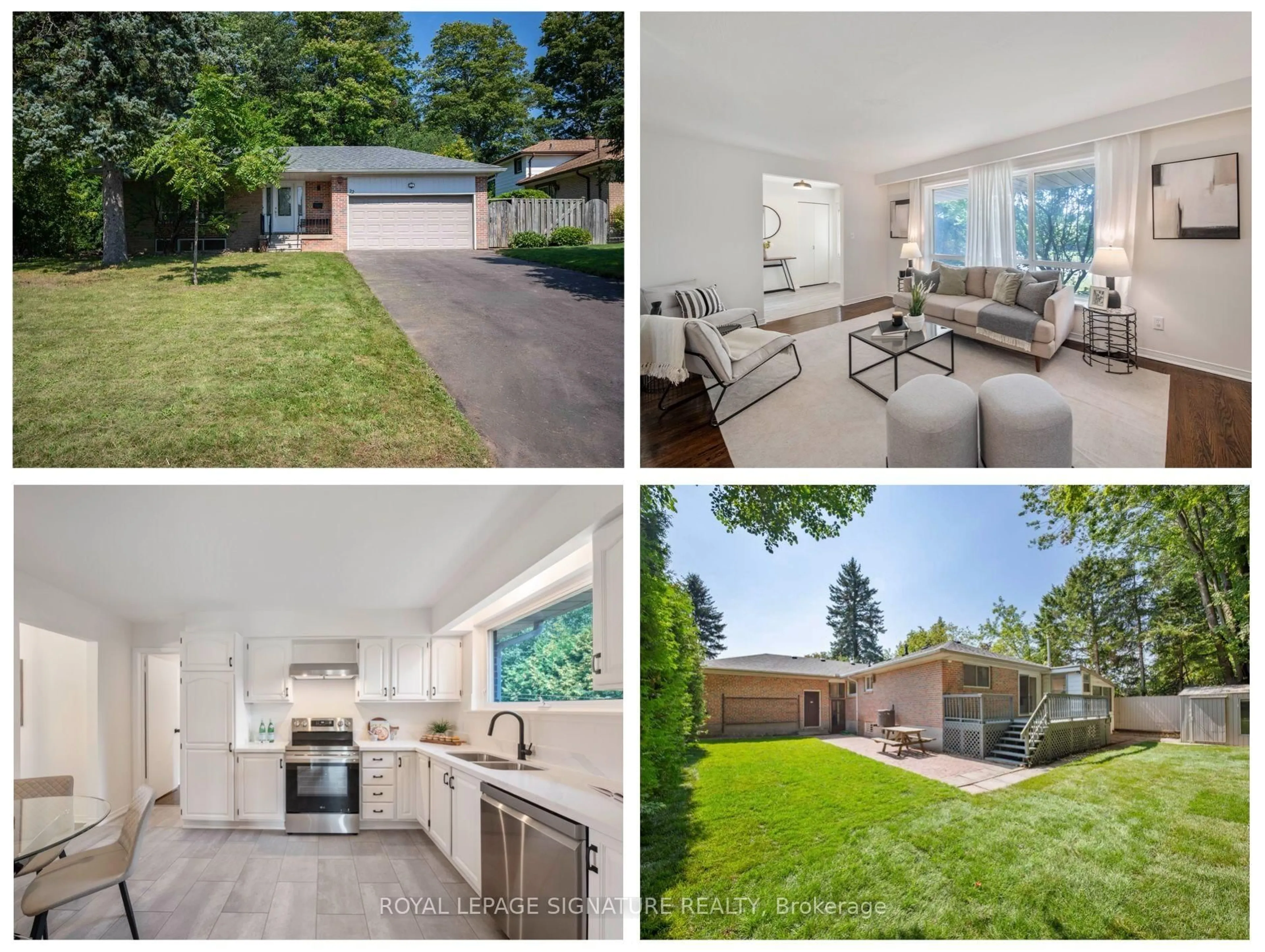 A pic from outside/outdoor area/front of a property/back of a property/a pic from drone, street for 22 Carwin Cres, Ajax Ontario L1S 6G6
