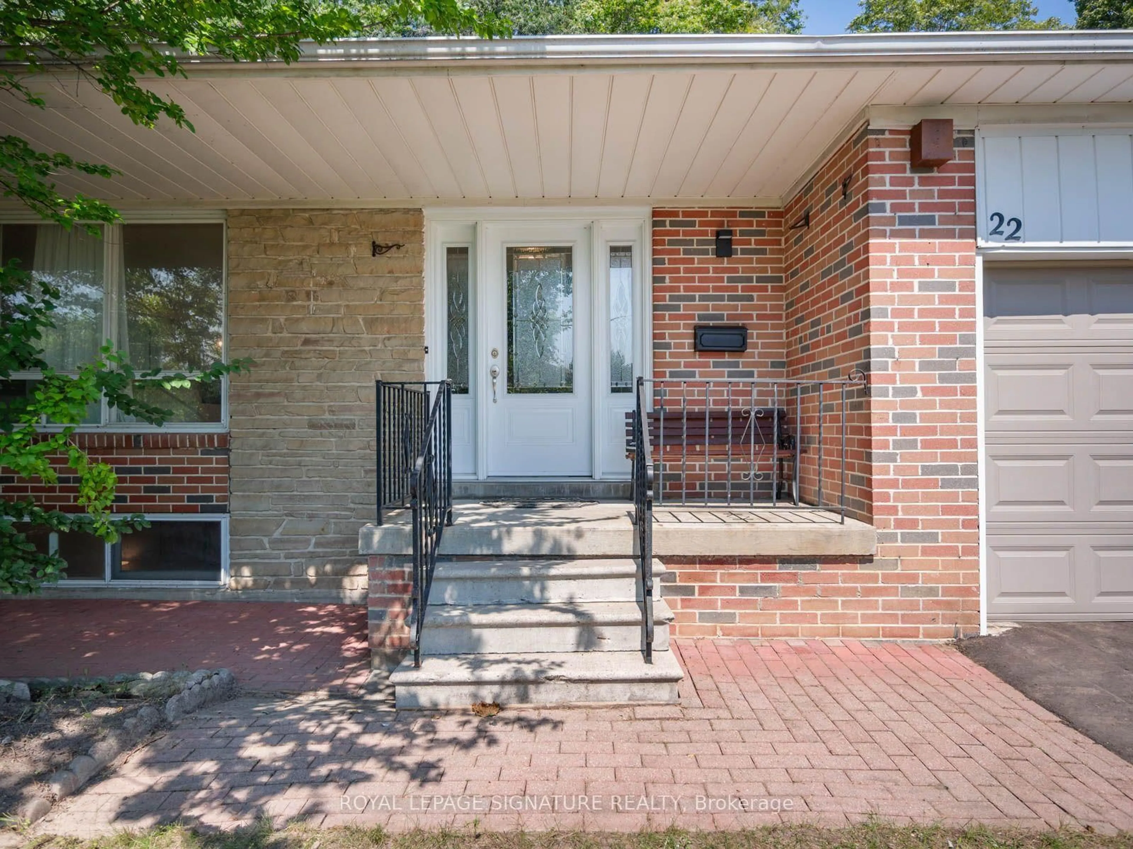 Home with brick exterior material, street for 22 Carwin Cres, Ajax Ontario L1S 6G6