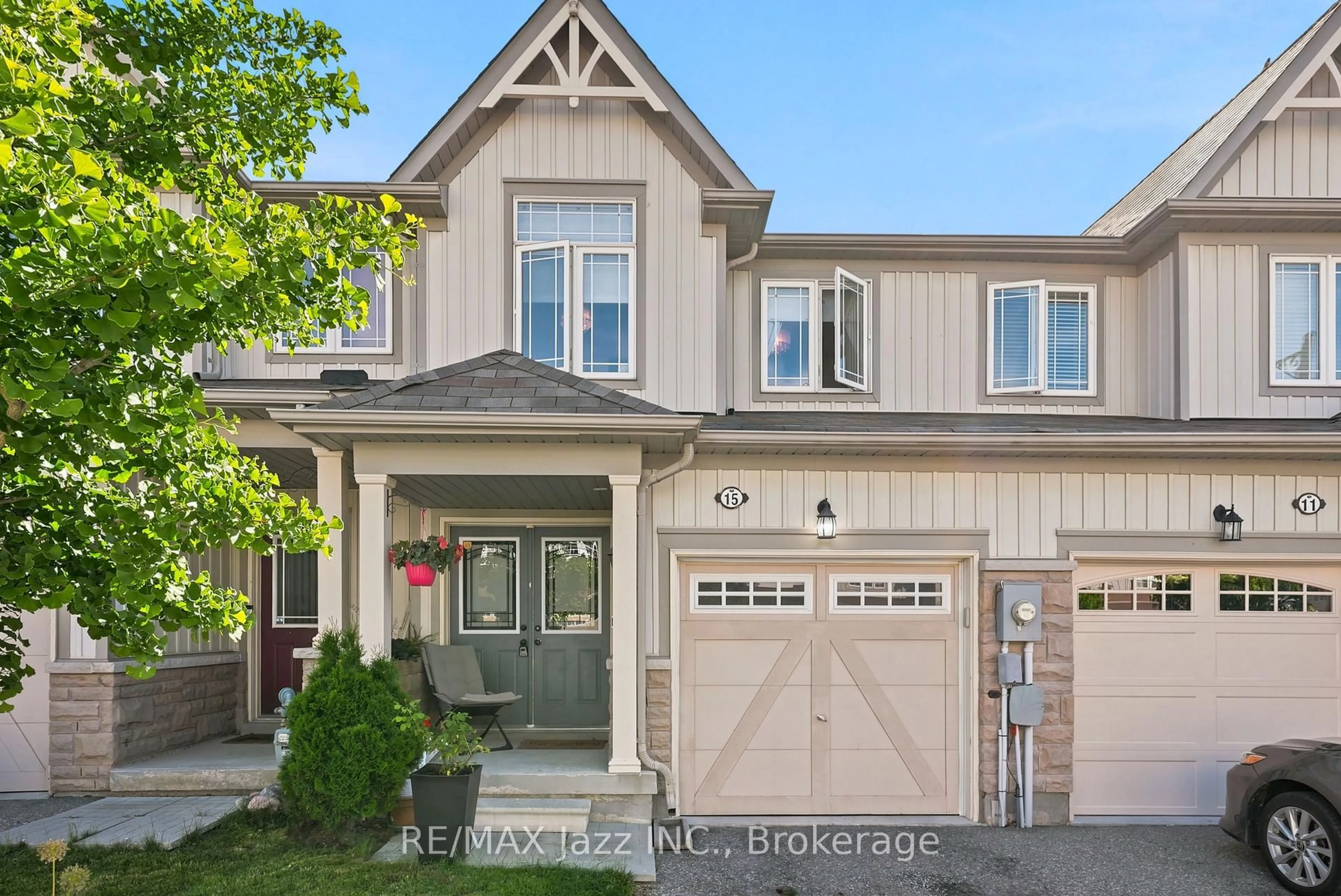 Home with brick exterior material, street for 15 Farmstead Dr, Clarington Ontario L1C 0K9