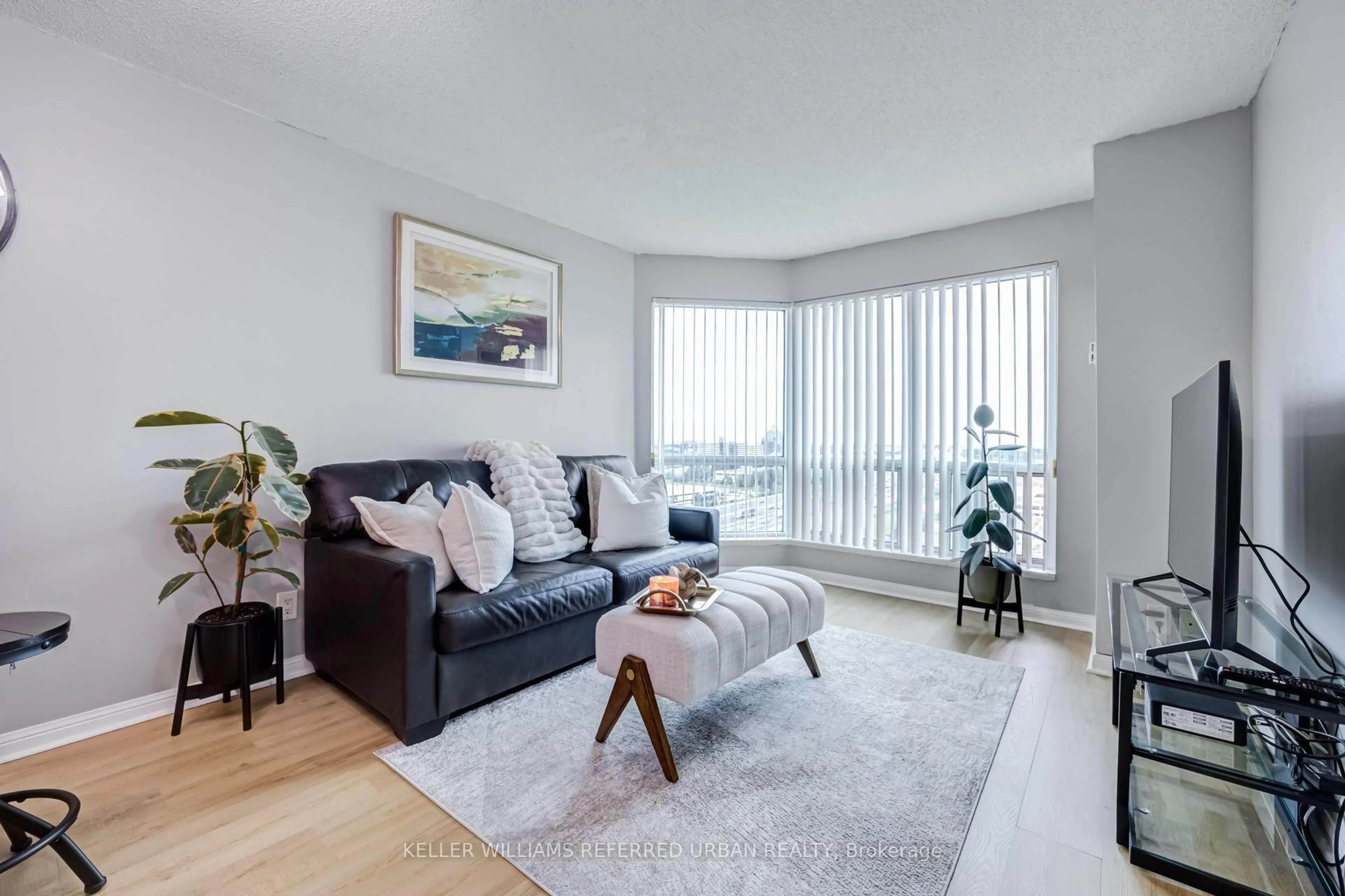 Living room with furniture, unknown for 11 Lee Centre Dr #1908, Toronto Ontario M1H 3J5