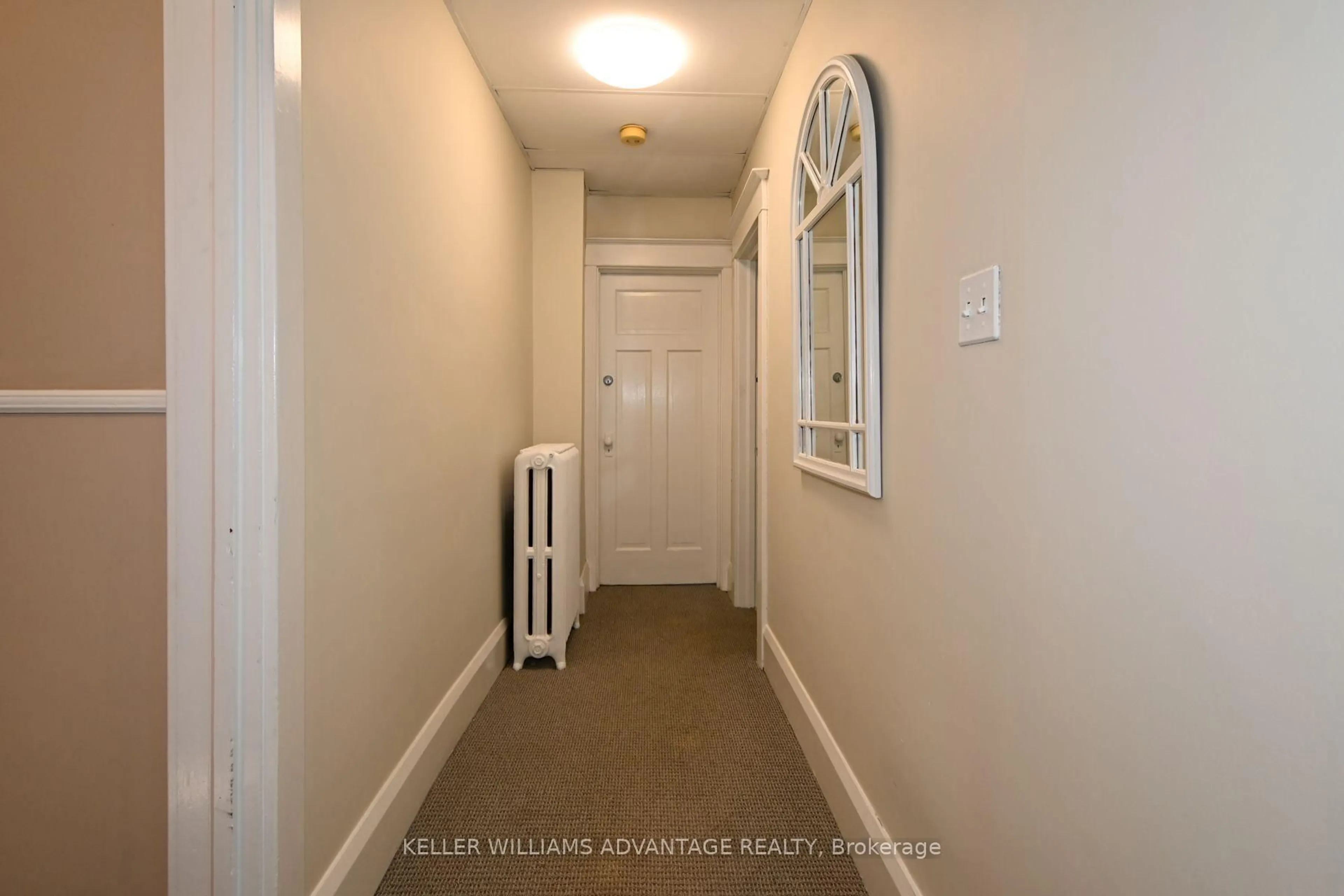 Indoor entryway for 110-112 Dewhurst Blvd, Toronto Ontario M4J 3J3
