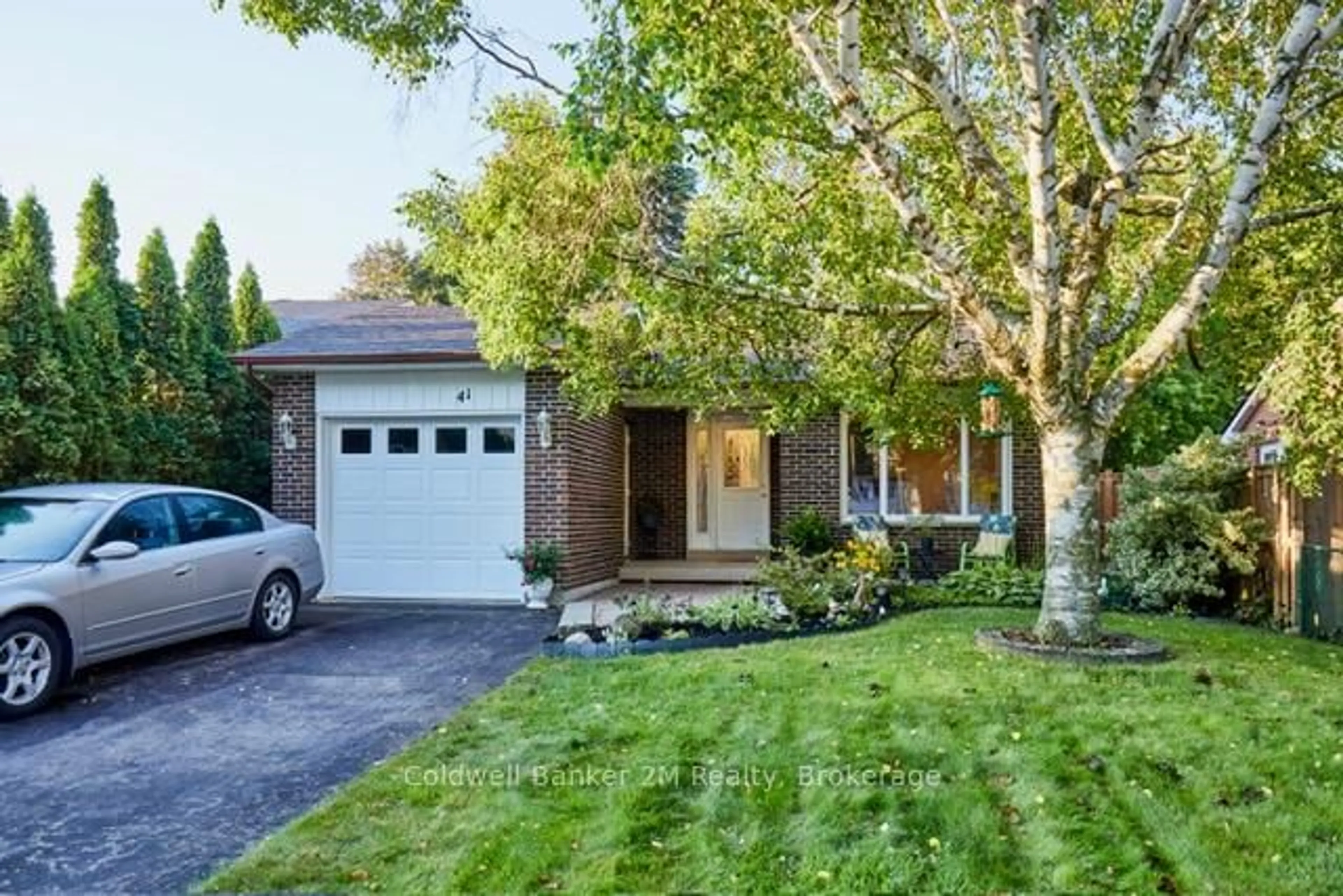Home with brick exterior material, street for 41 Panter Cres, Ajax Ontario L1S 3T4