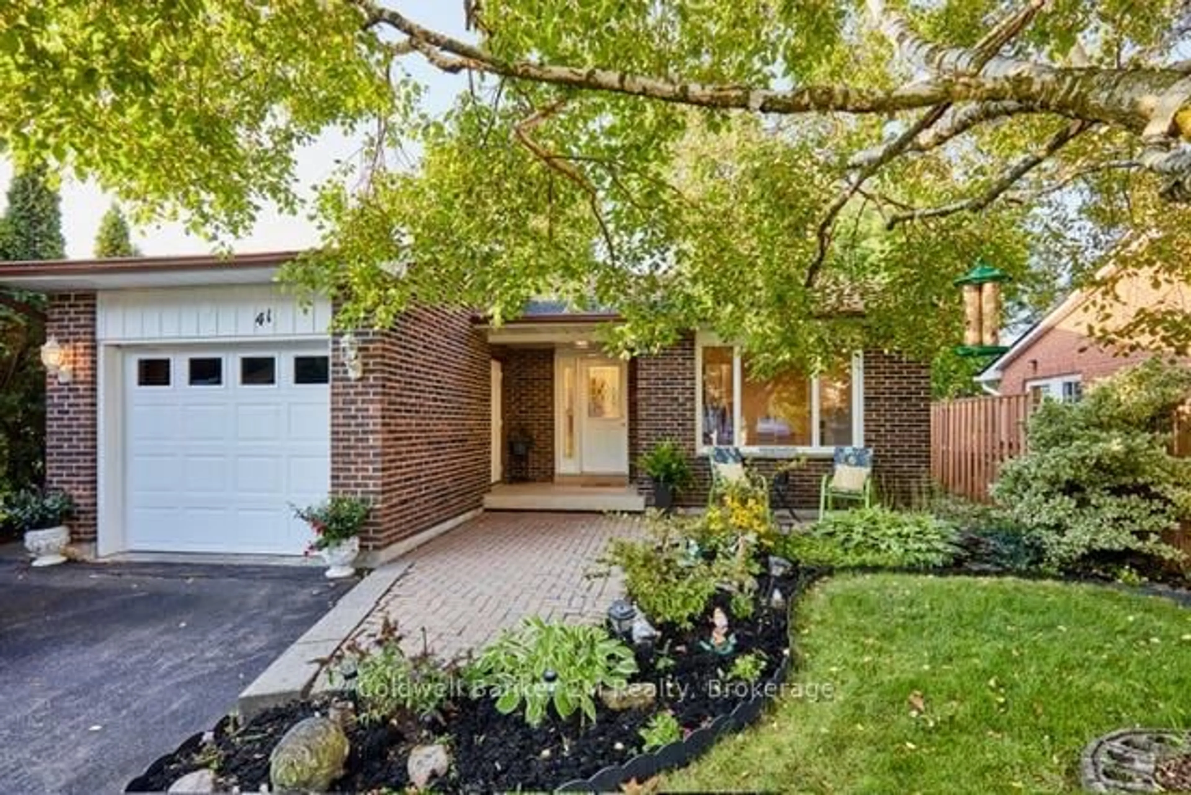 Home with brick exterior material, street for 41 Panter Cres, Ajax Ontario L1S 3T4