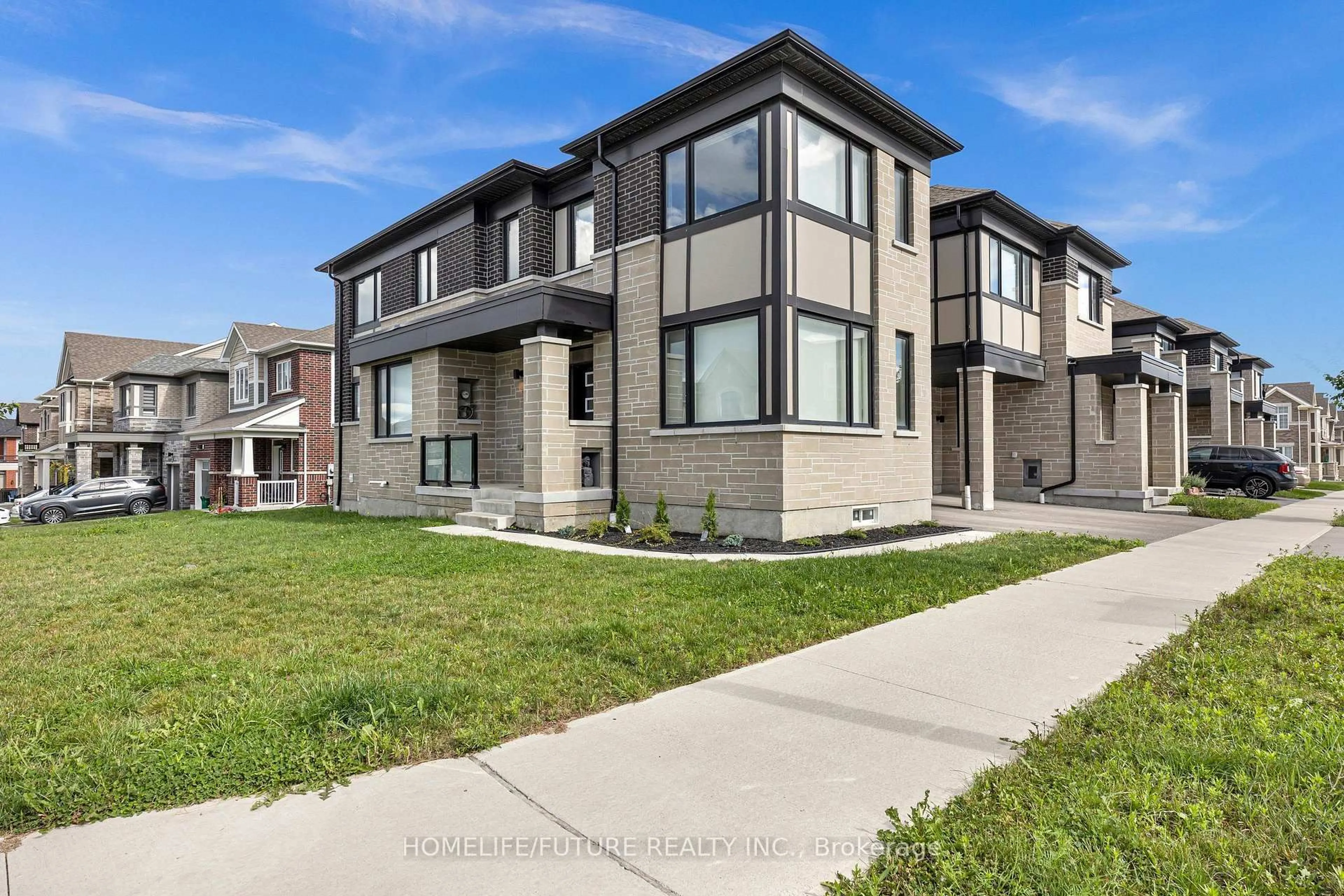 Home with brick exterior material, street for 3379 Swordbill St, Pickering Ontario L1X 0M9