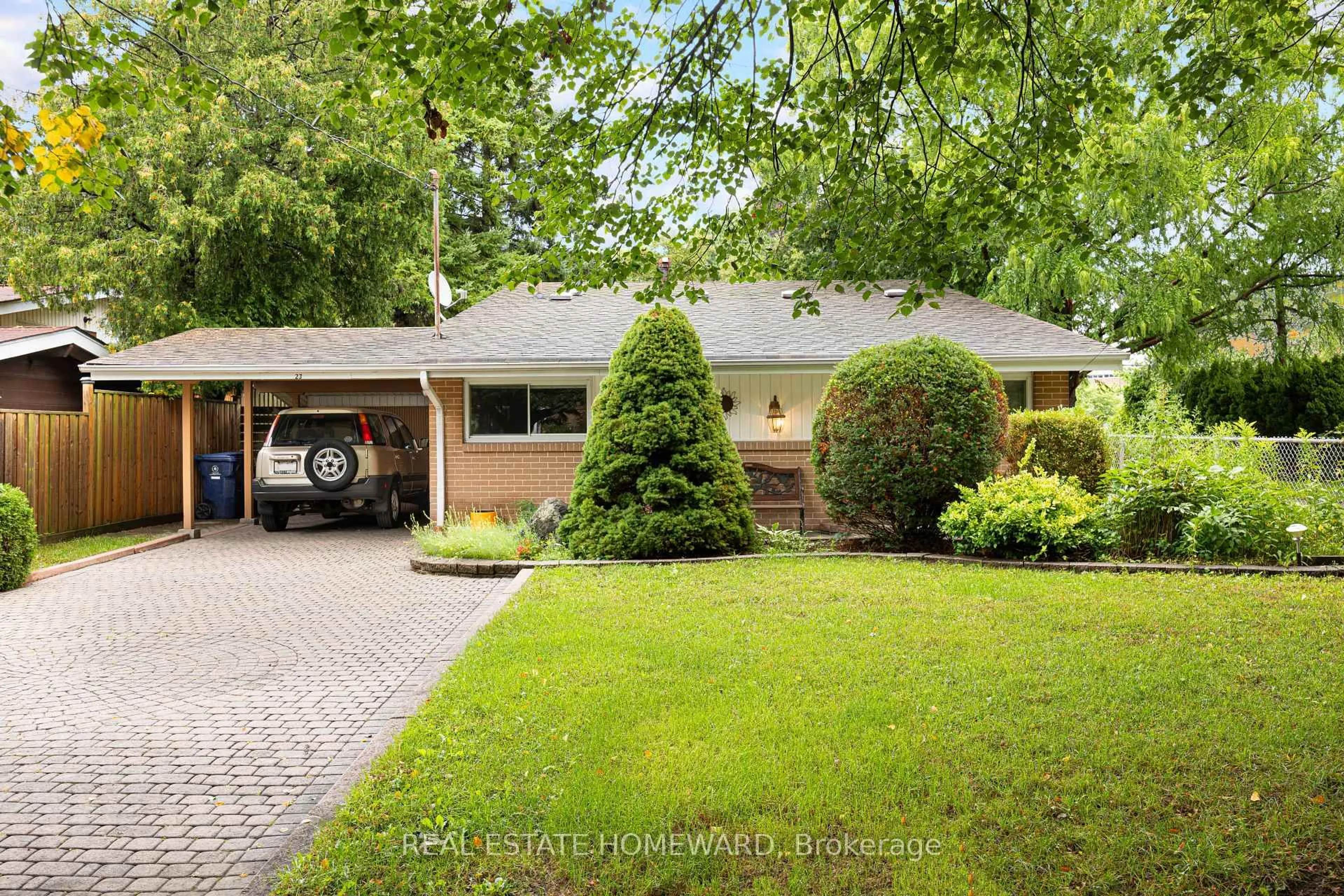 Home with brick exterior material, street for 23 Norbury Cres, Toronto Ontario M1P 3J7