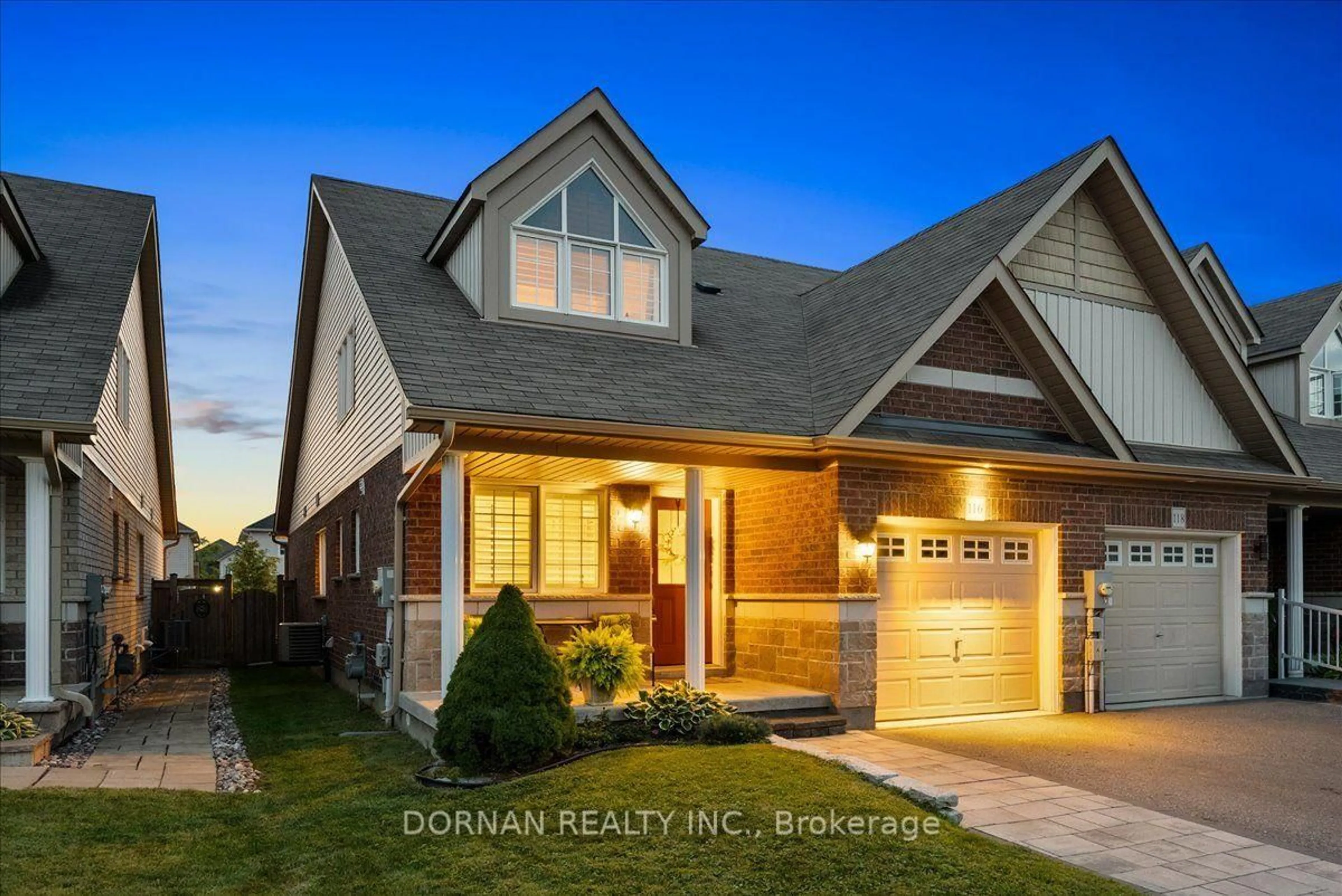 Home with brick exterior material, street for 116 Mallory St, Clarington Ontario L1E 2B4