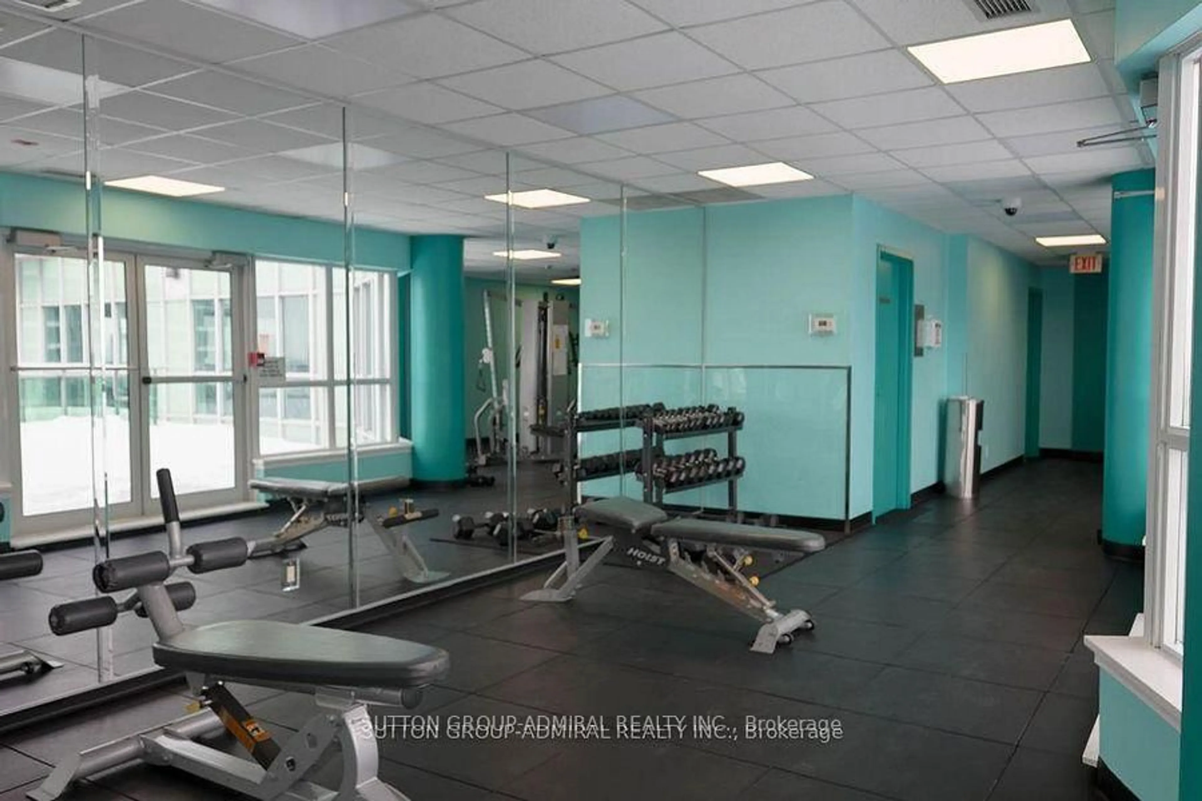 Gym or fitness room for 60 Fairfax Cres #409, Toronto Ontario M1L 0E1