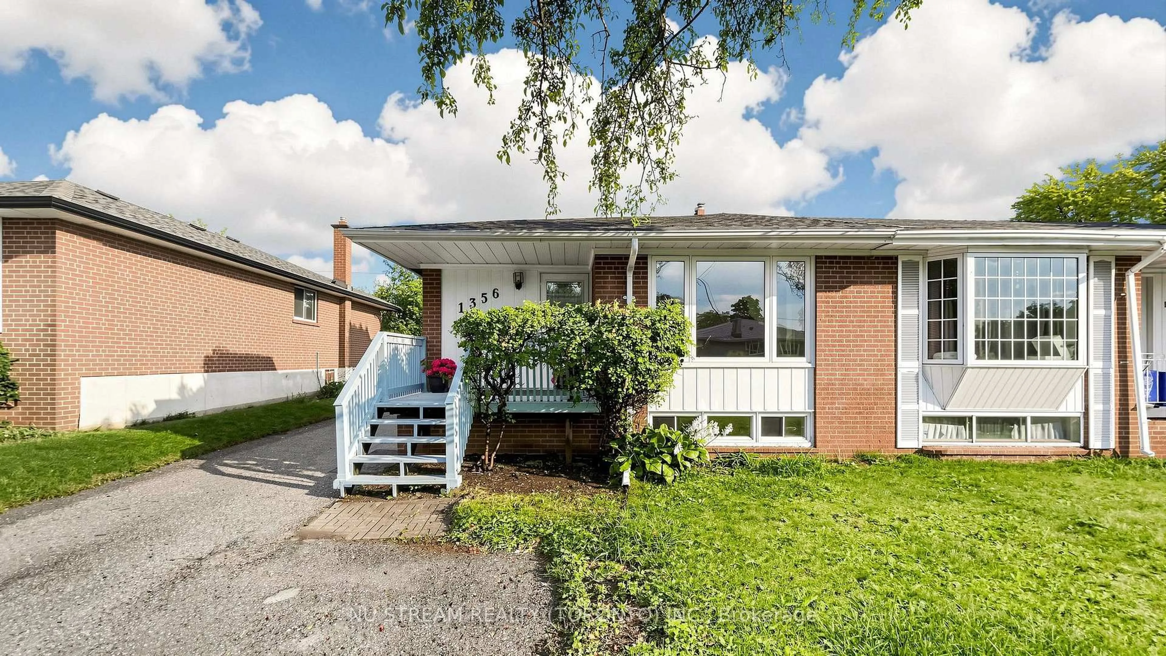 Home with brick exterior material, street for 1356 Tatra Dr, Pickering Ontario L1W 1K6