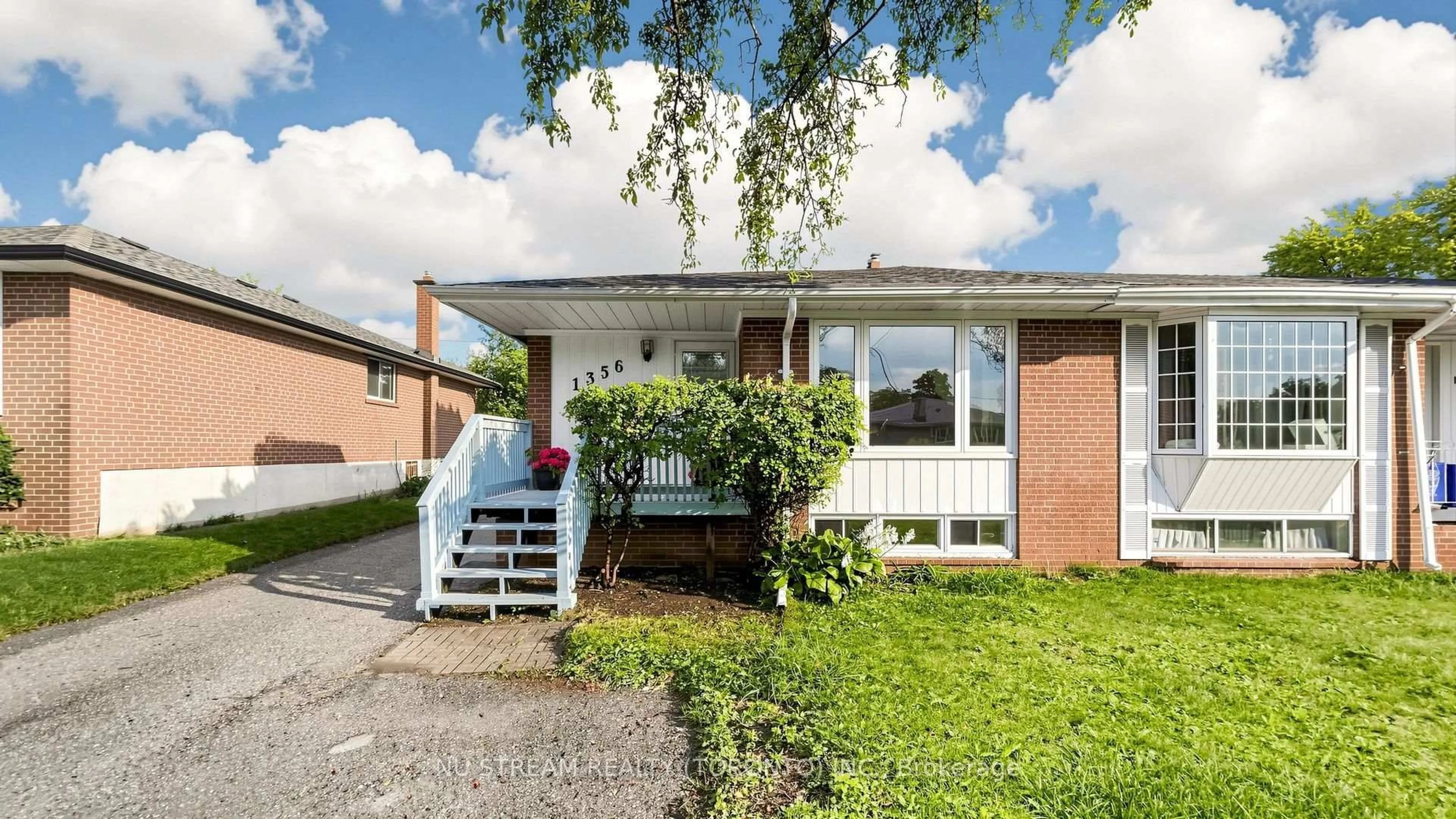 Home with brick exterior material, street for 1356 Tatra Dr, Pickering Ontario L1W 1K6