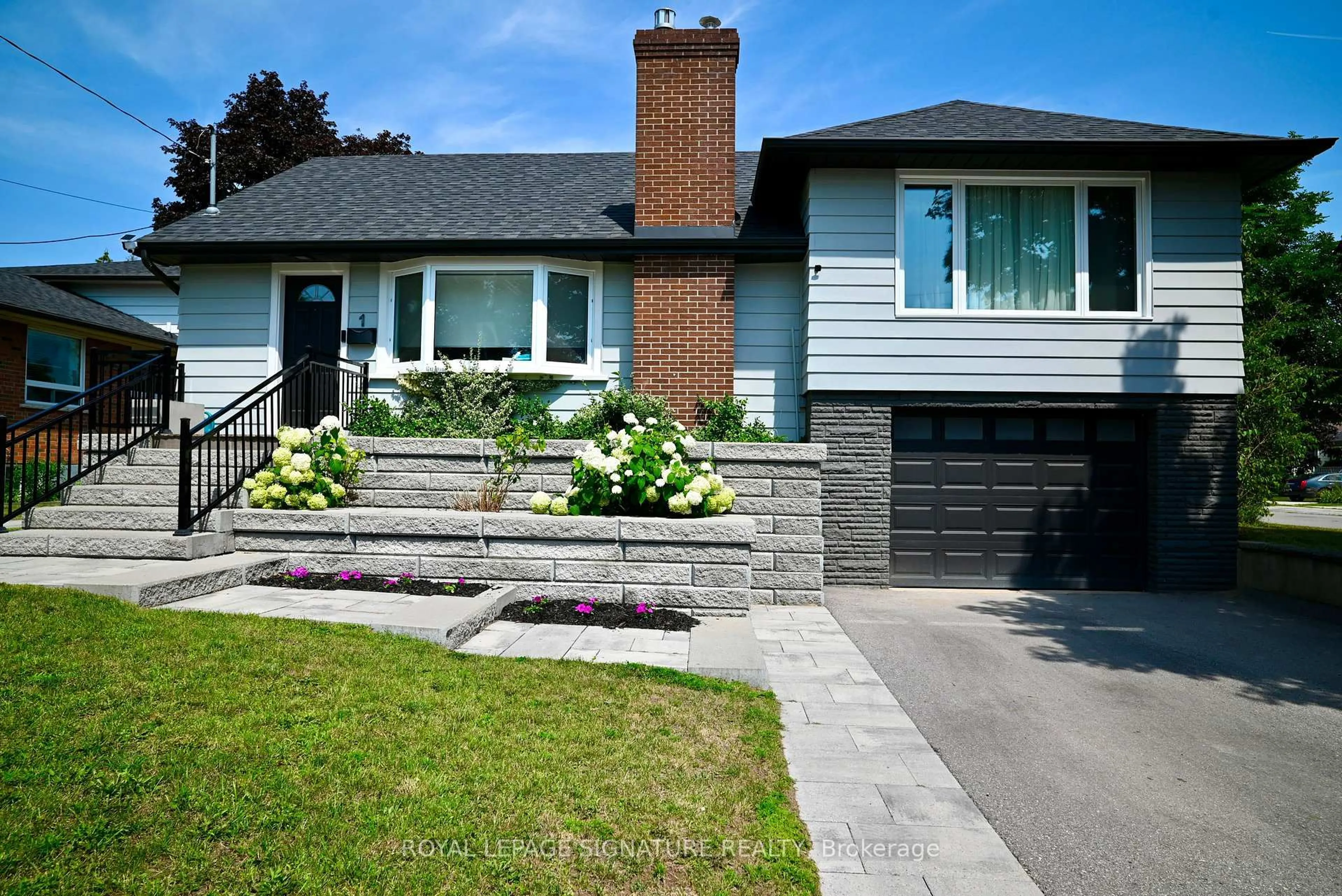 Home with brick exterior material, street for 1 Westcroft Dr, Toronto Ontario M1E 3A2
