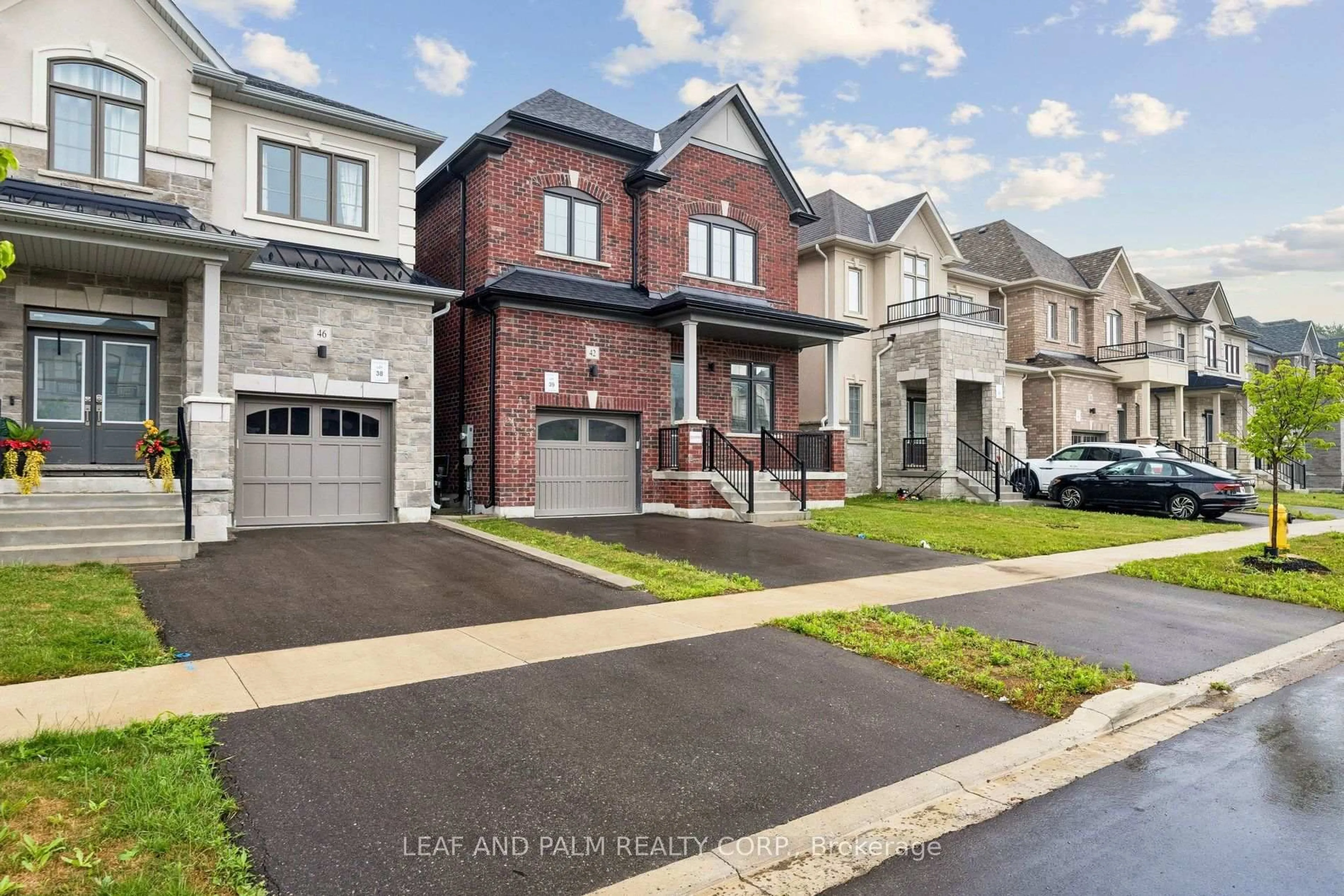 Home with brick exterior material, street for 42 Northrop Ave, Clarington Ontario L1B 0W7