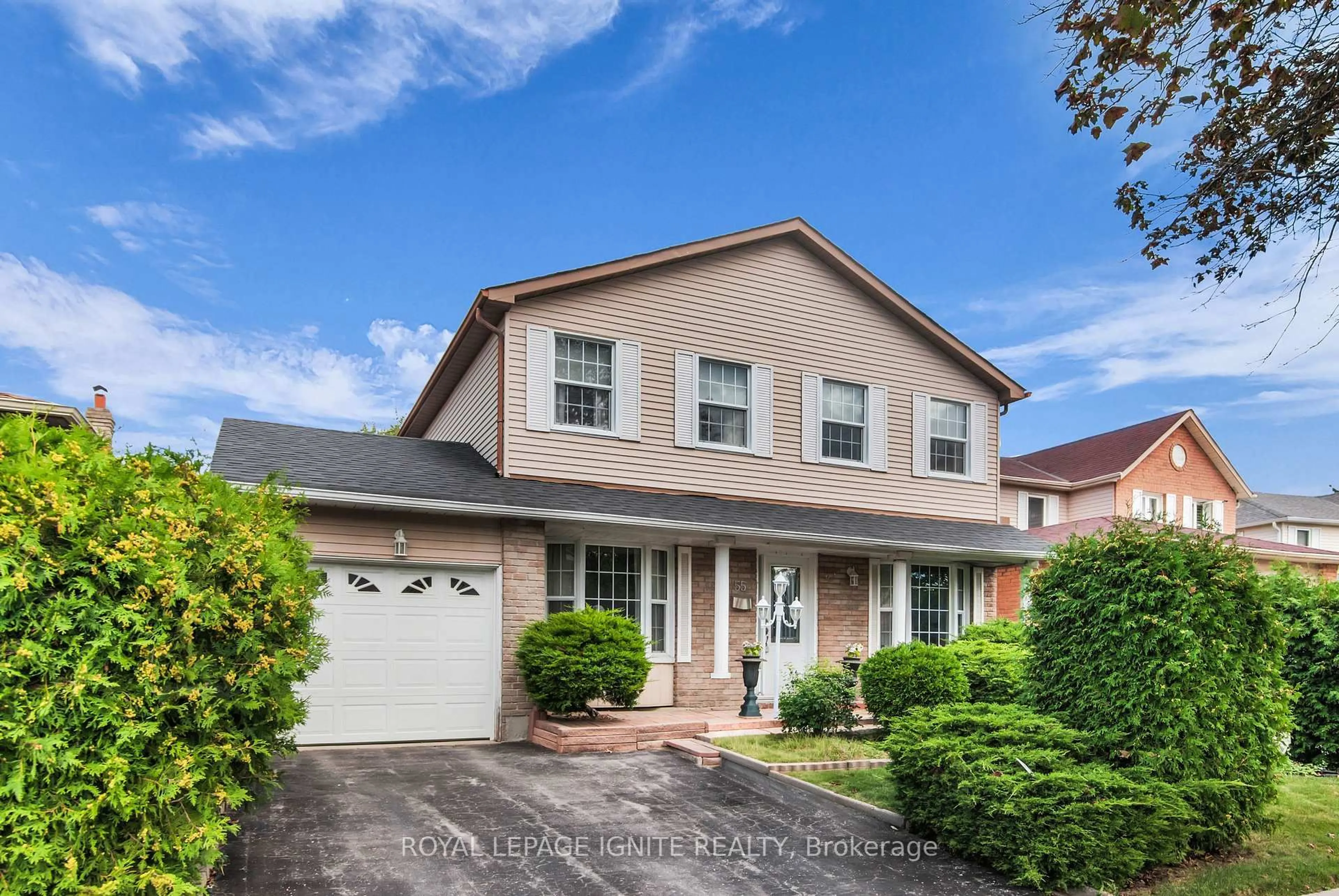 Home with brick exterior material, street for 55 Fawcett Tr, Toronto Ontario M1B 3B6