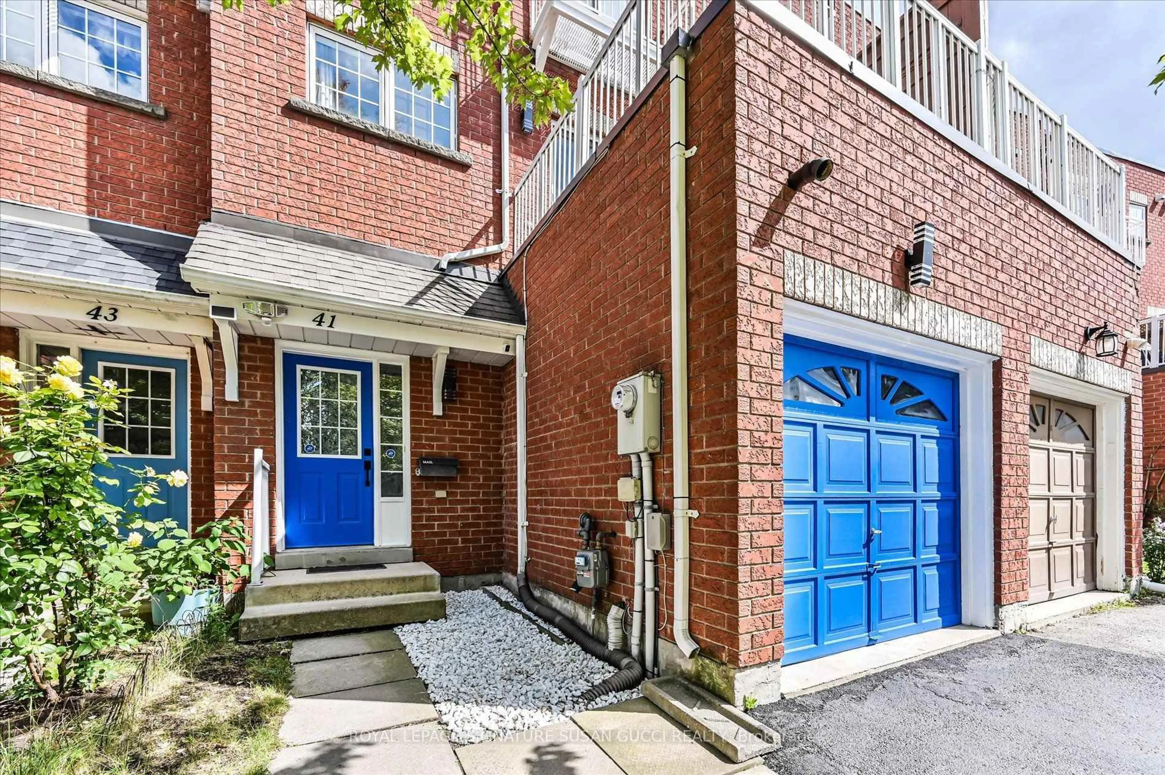 Home with brick exterior material, street for 41 Blair St, Toronto Ontario M4B 3N5