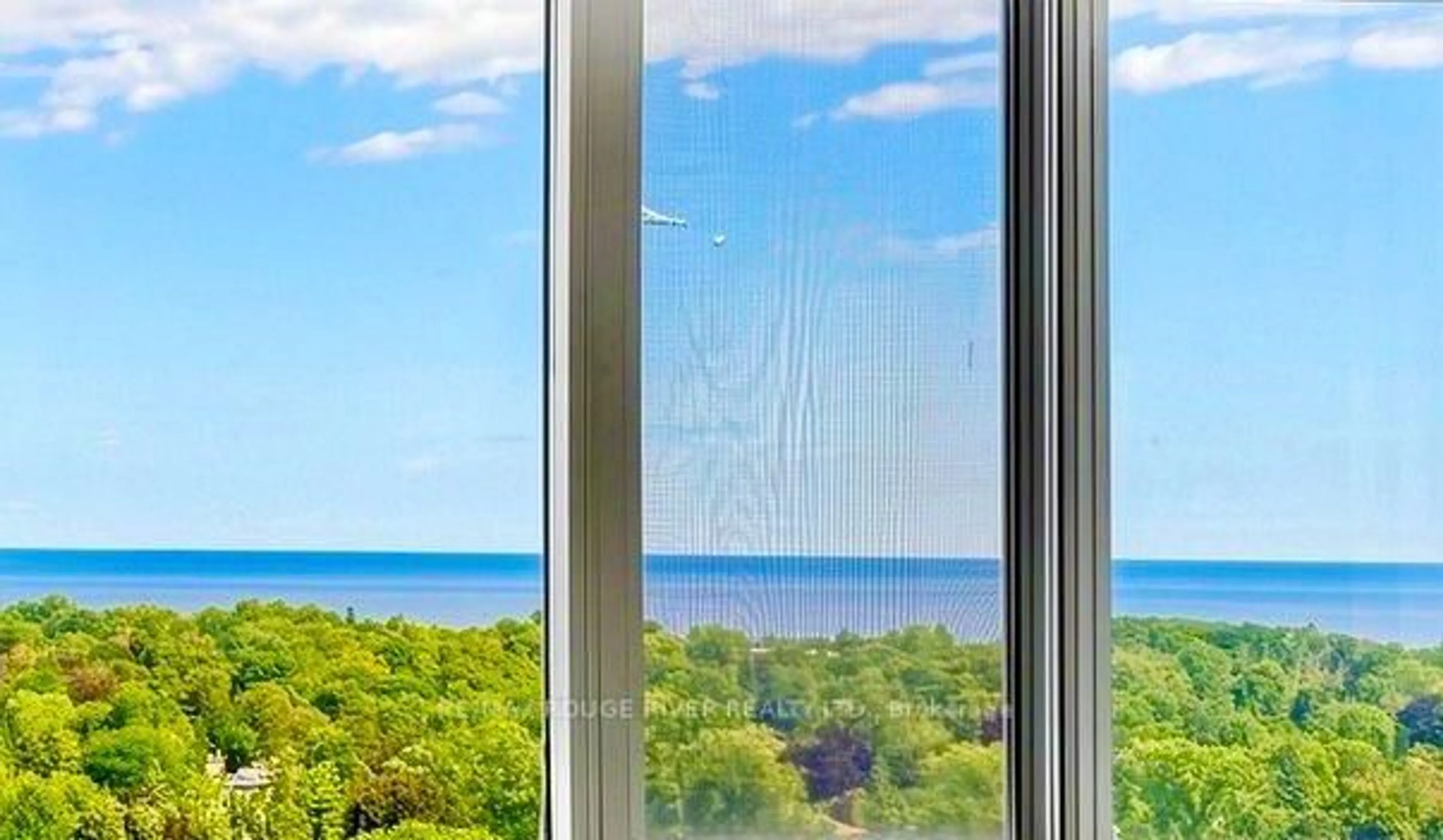 Balcony in the apartment, water/lake/river/ocean view for 90 Dale Ave #1503, Toronto Ontario M1J 3N4