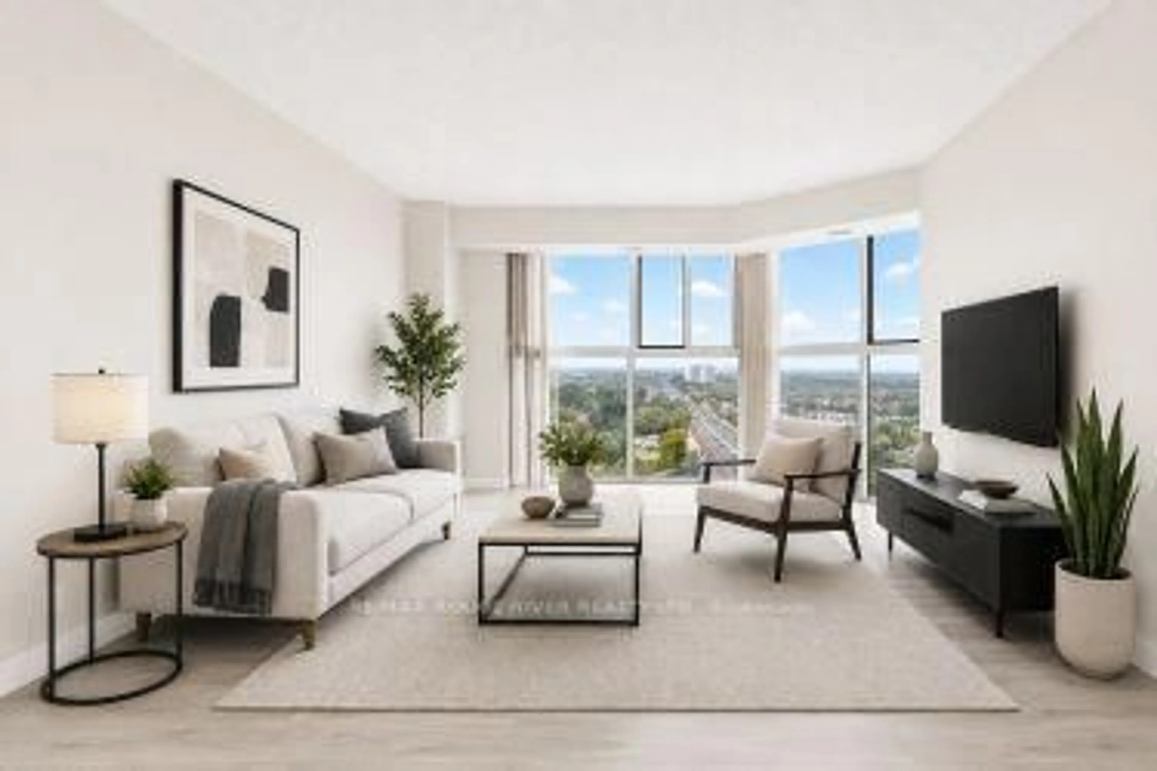 Living room with furniture, unknown for 90 Dale Ave #1503, Toronto Ontario M1J 3N4