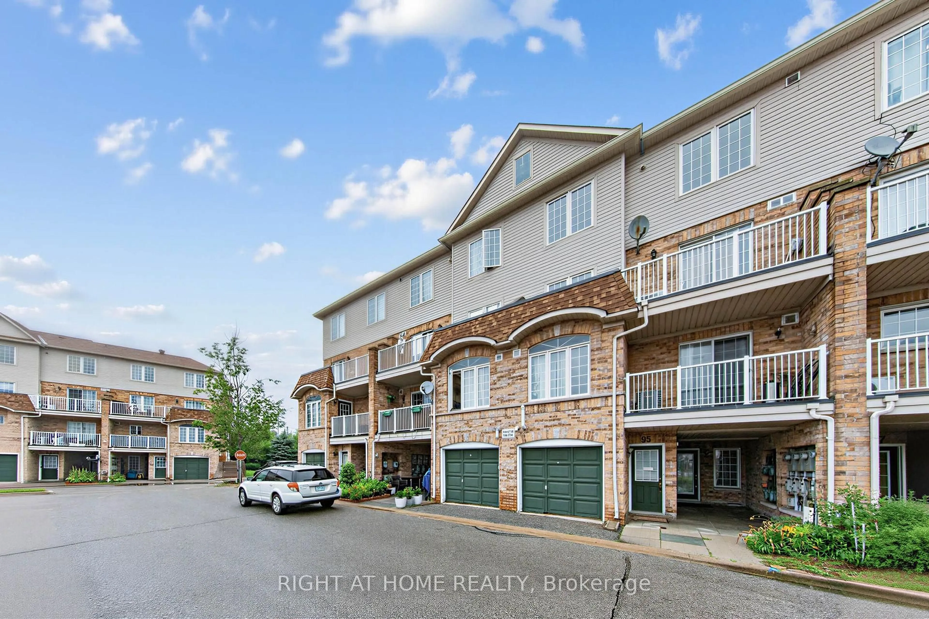 A pic from outside/outdoor area/front of a property/back of a property/a pic from drone, unknown for 200 Mclevin Ave #93, Toronto Ontario M1B 6C8