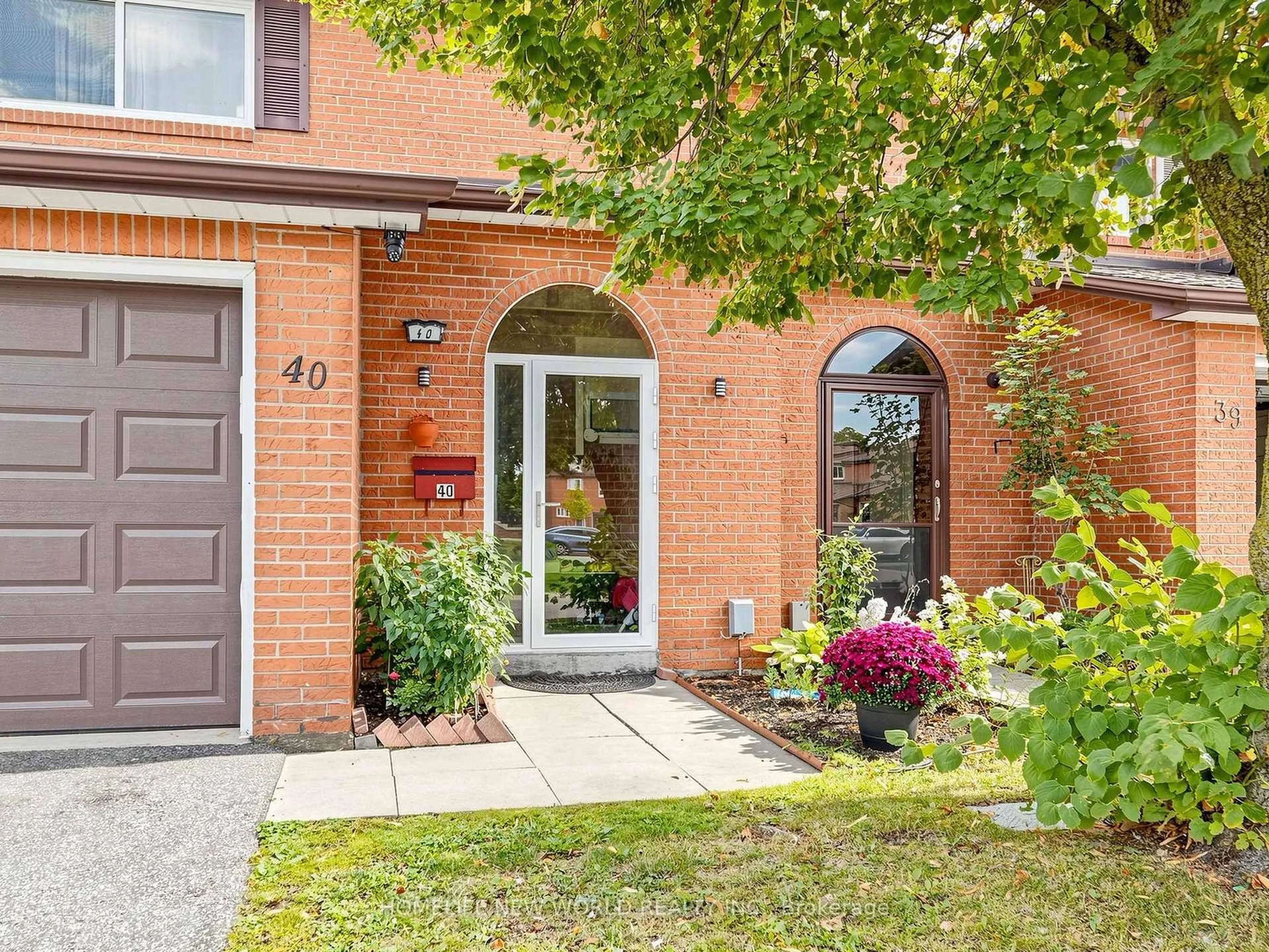 Home with brick exterior material, street for 90 Crockamhill Dr #40, Toronto Ontario M1S 2K9
