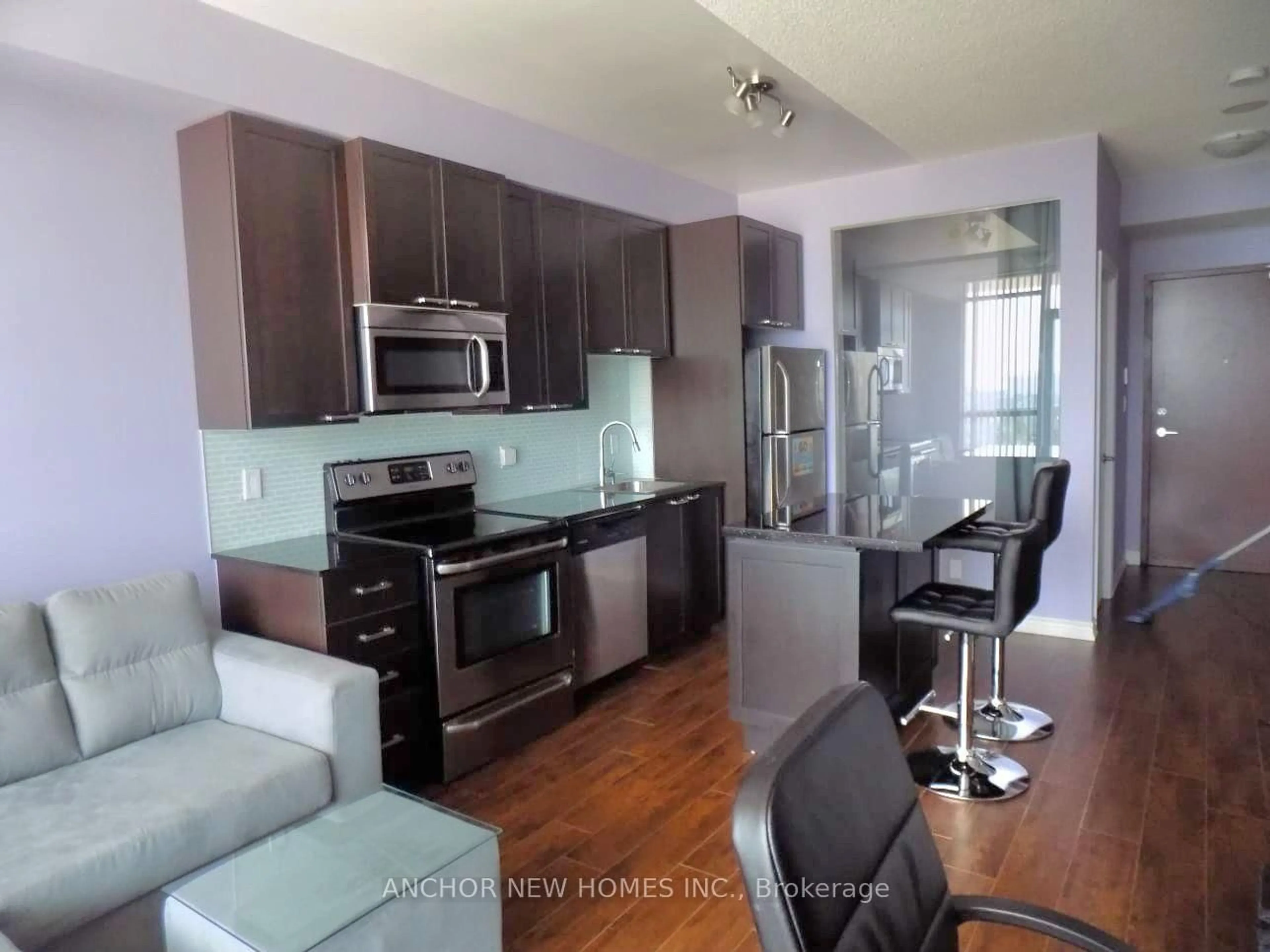Open concept kitchen, unknown for 1328 Birchmount Rd #1706, Toronto Ontario M1R 0B6