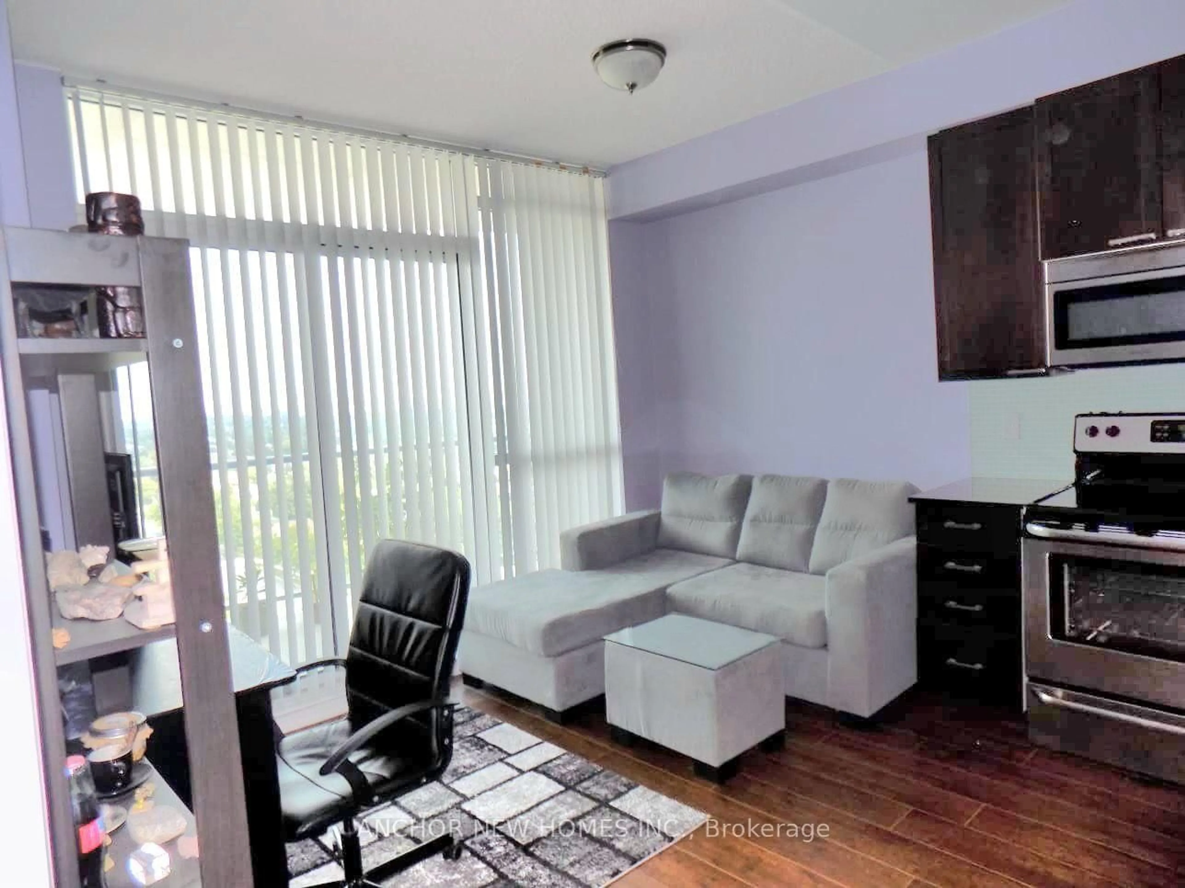 Living room with furniture, unknown for 1328 Birchmount Rd #1706, Toronto Ontario M1R 0B6