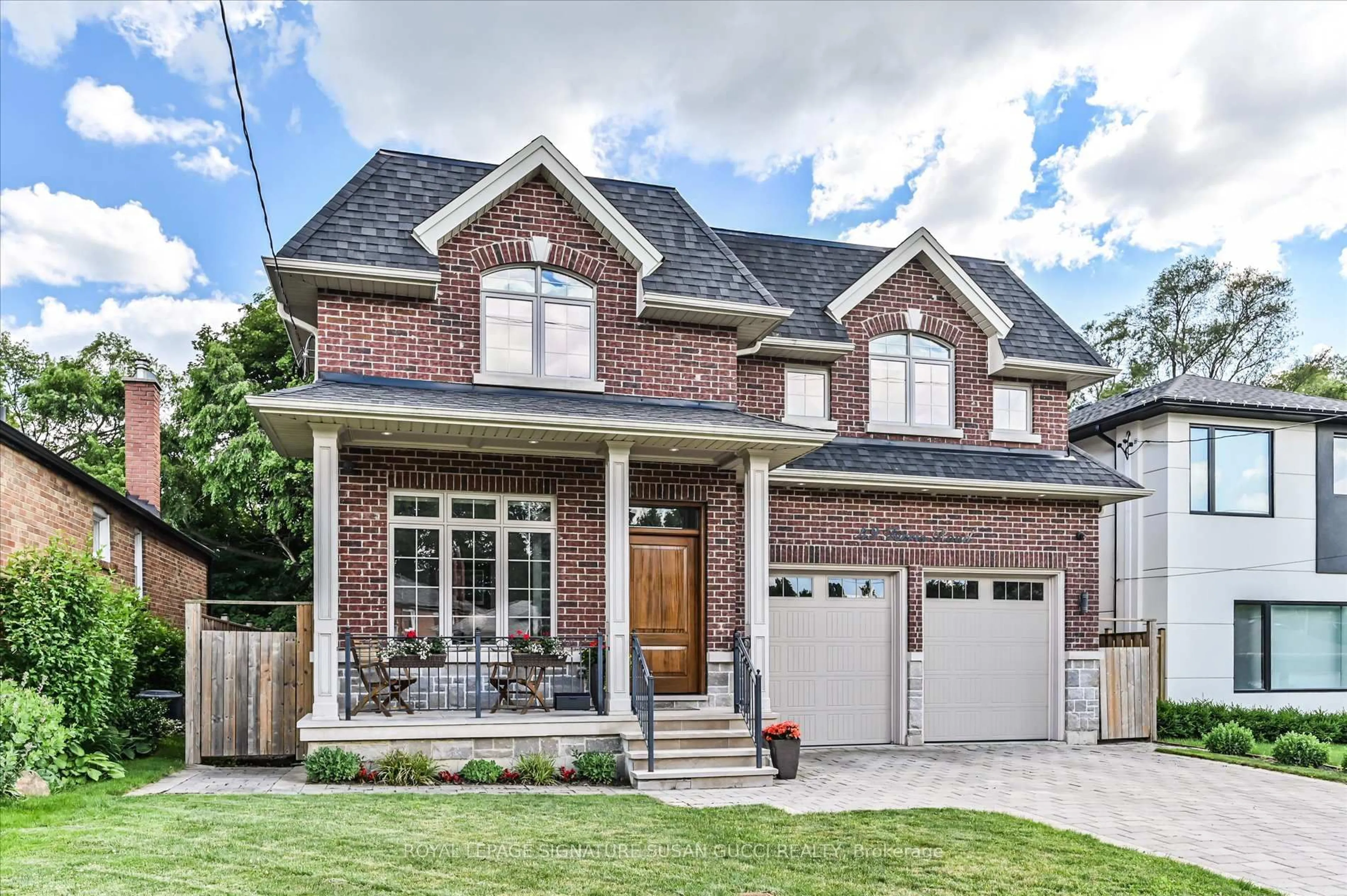 Home with brick exterior material, street for 49 Ferris Rd, Toronto Ontario M4B 1G2