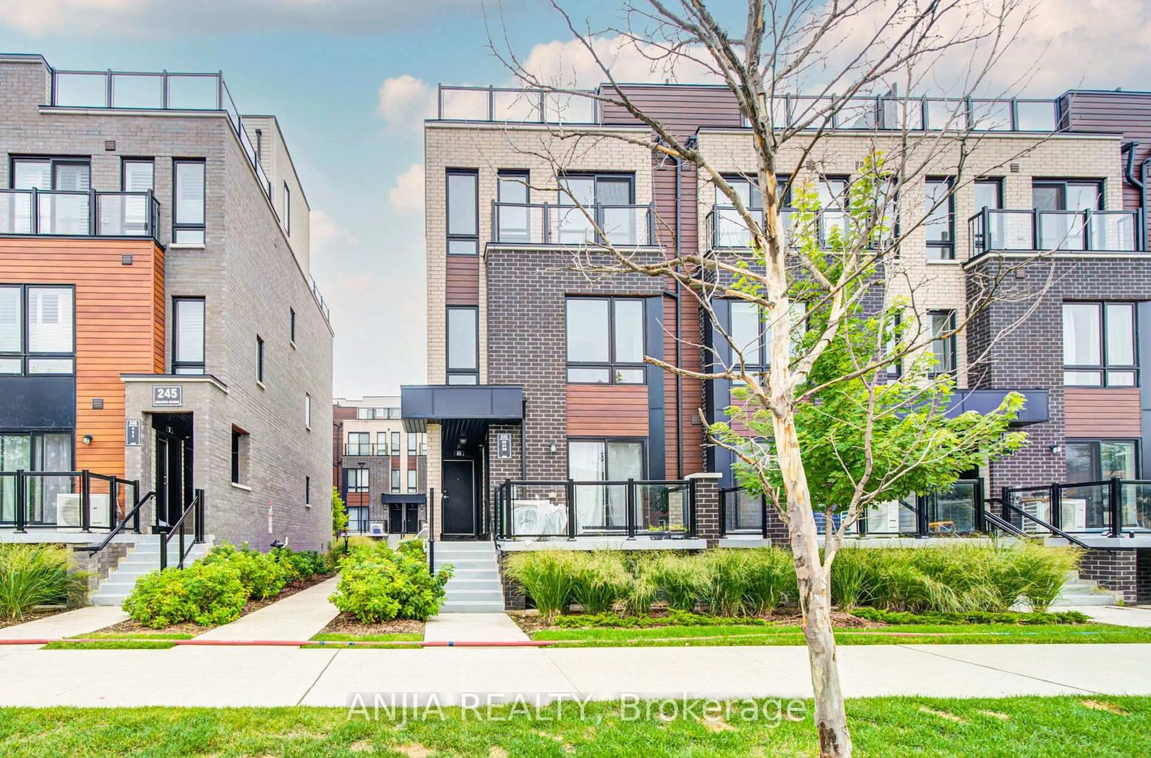 Home with brick exterior material, street for 235 Mclevin Ave #21, Toronto Ontario M1B 0E8