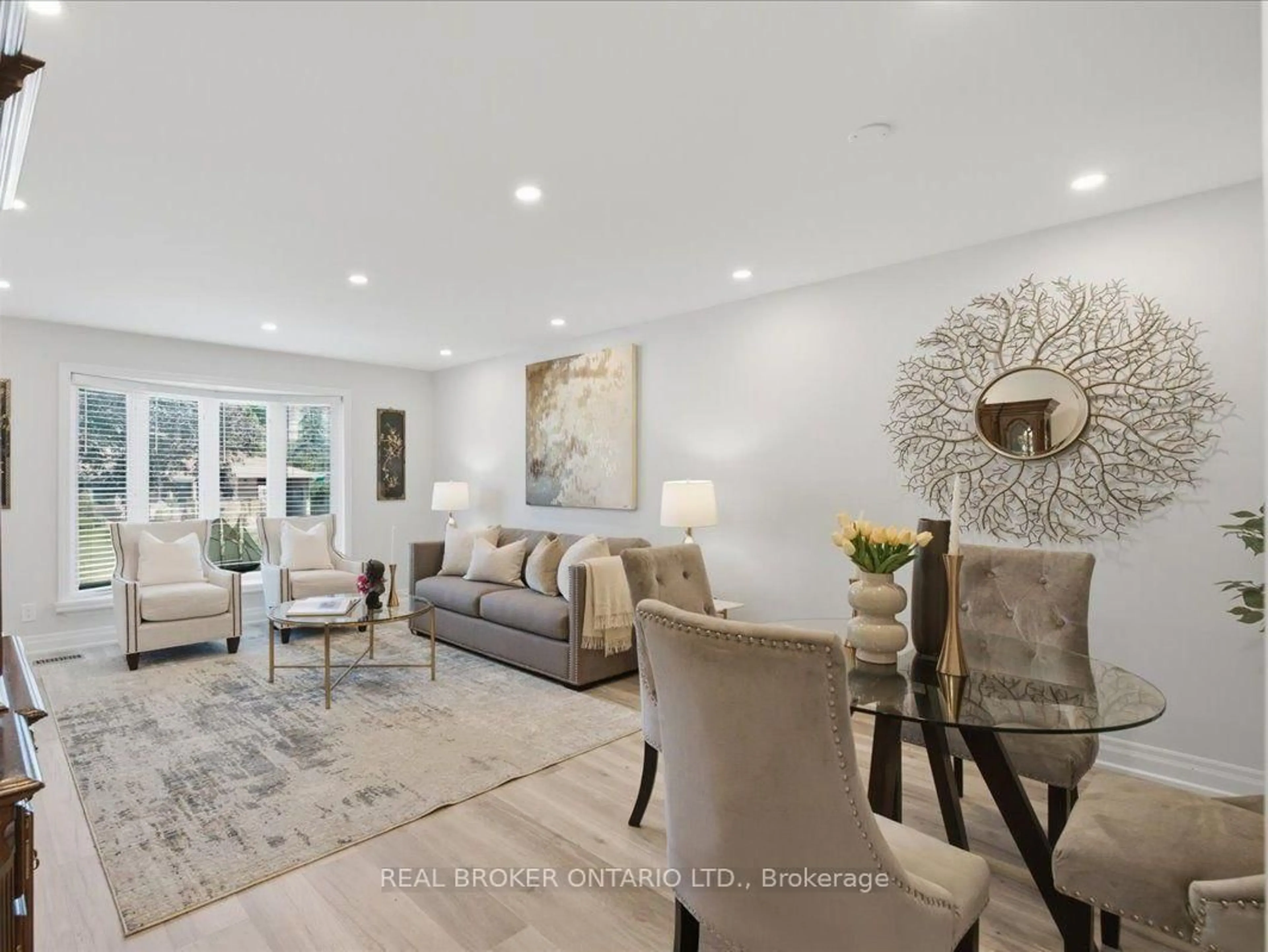 Living room with furniture, unknown for 1331 Tatra Dr, Pickering Ontario L1W 1K5