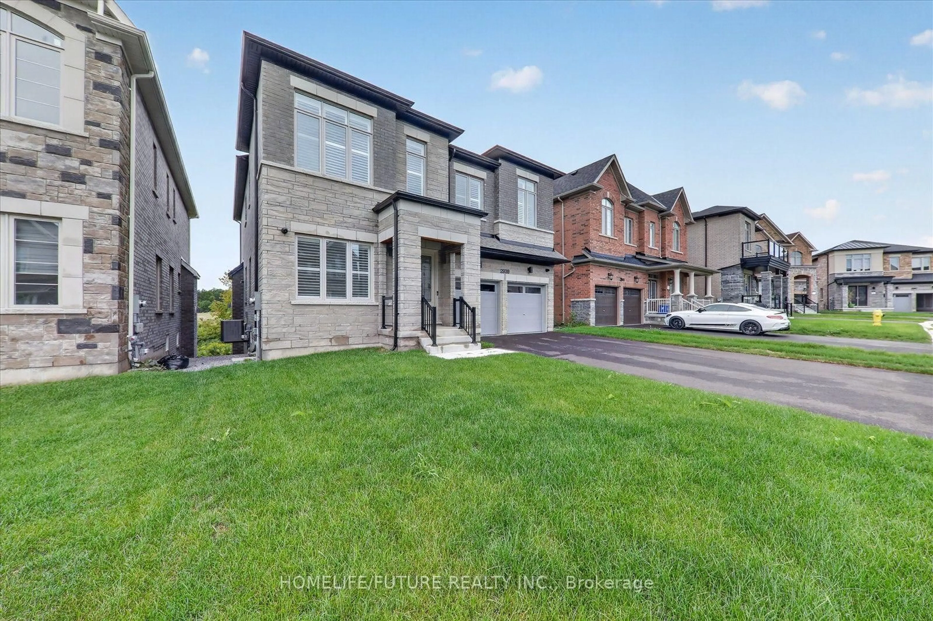Home with brick exterior material, street for 2939 Grindstone Cres, Pickering Ontario L1X 0R5