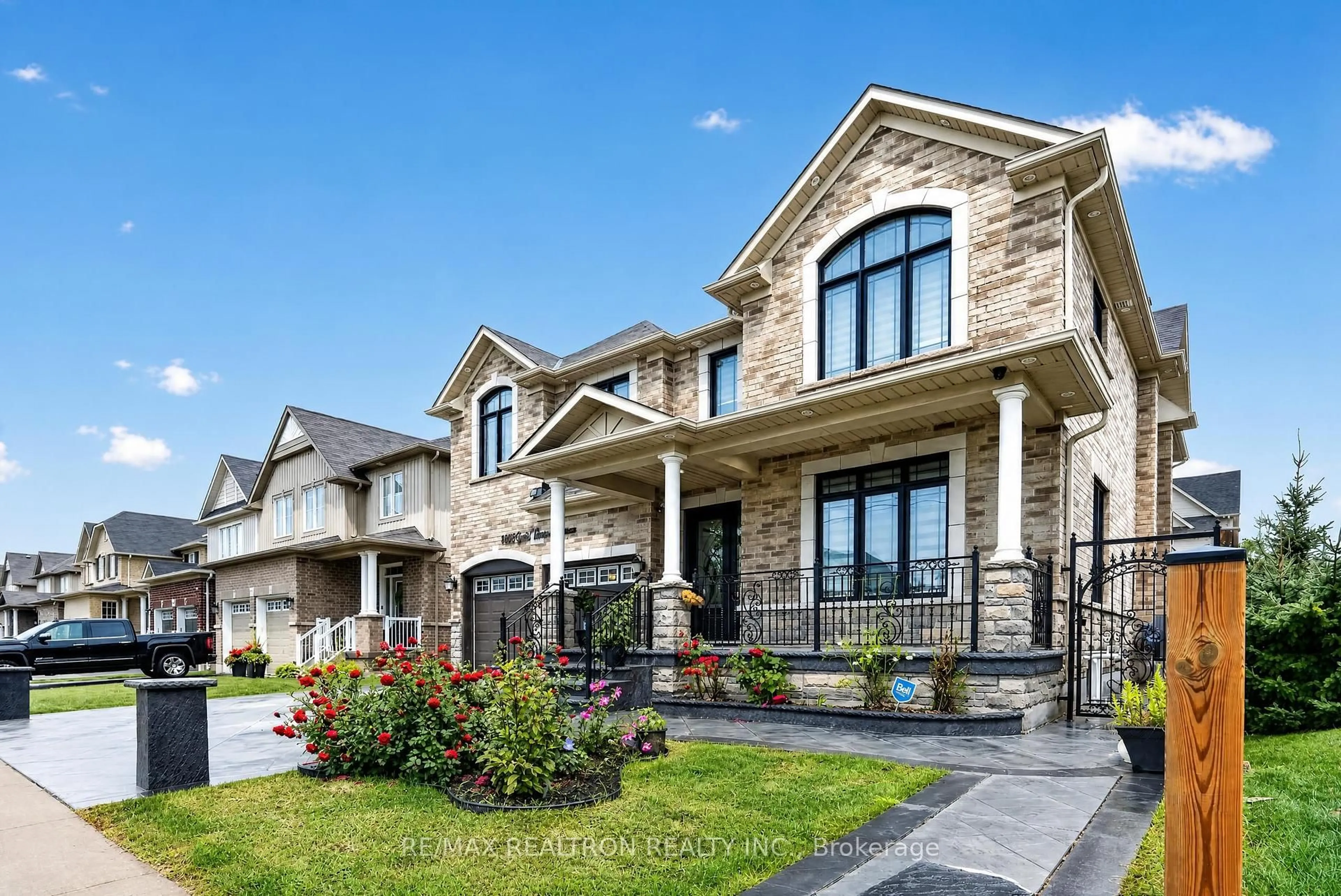 Home with brick exterior material, street for 1428 Gord Vision Ave, Clarington Ontario L1E 0H1