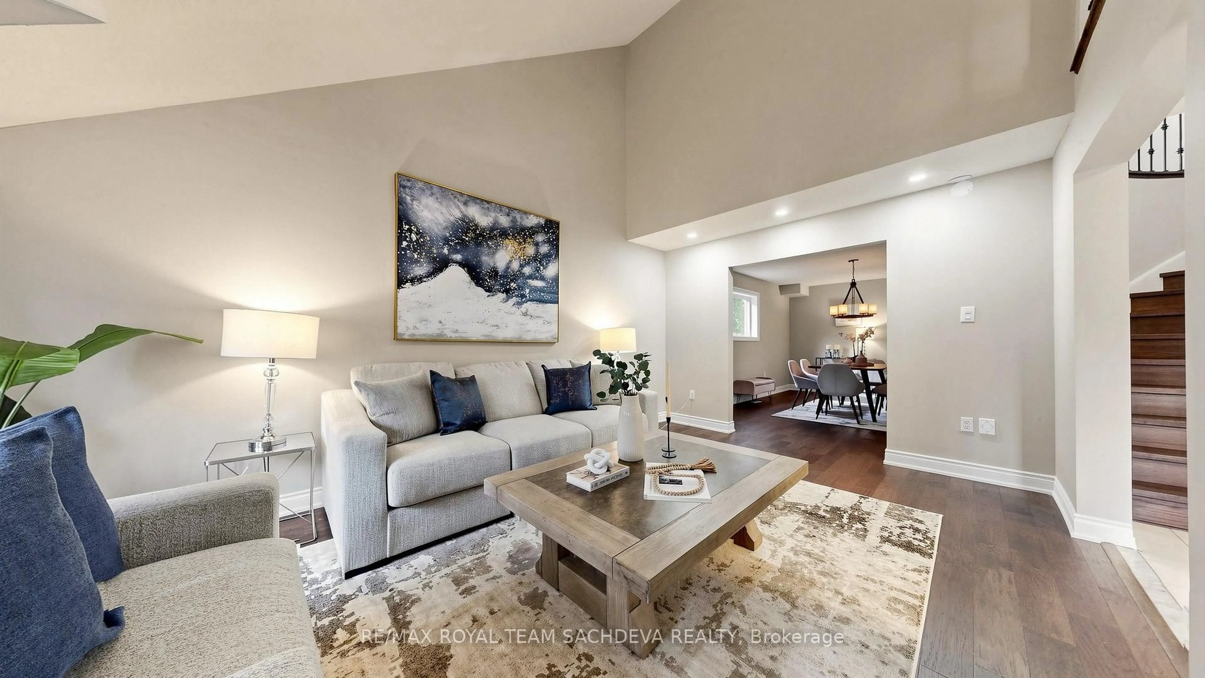 Living room with furniture, unknown for 36 Kennett Dr, Whitby Ontario L1P 1L5