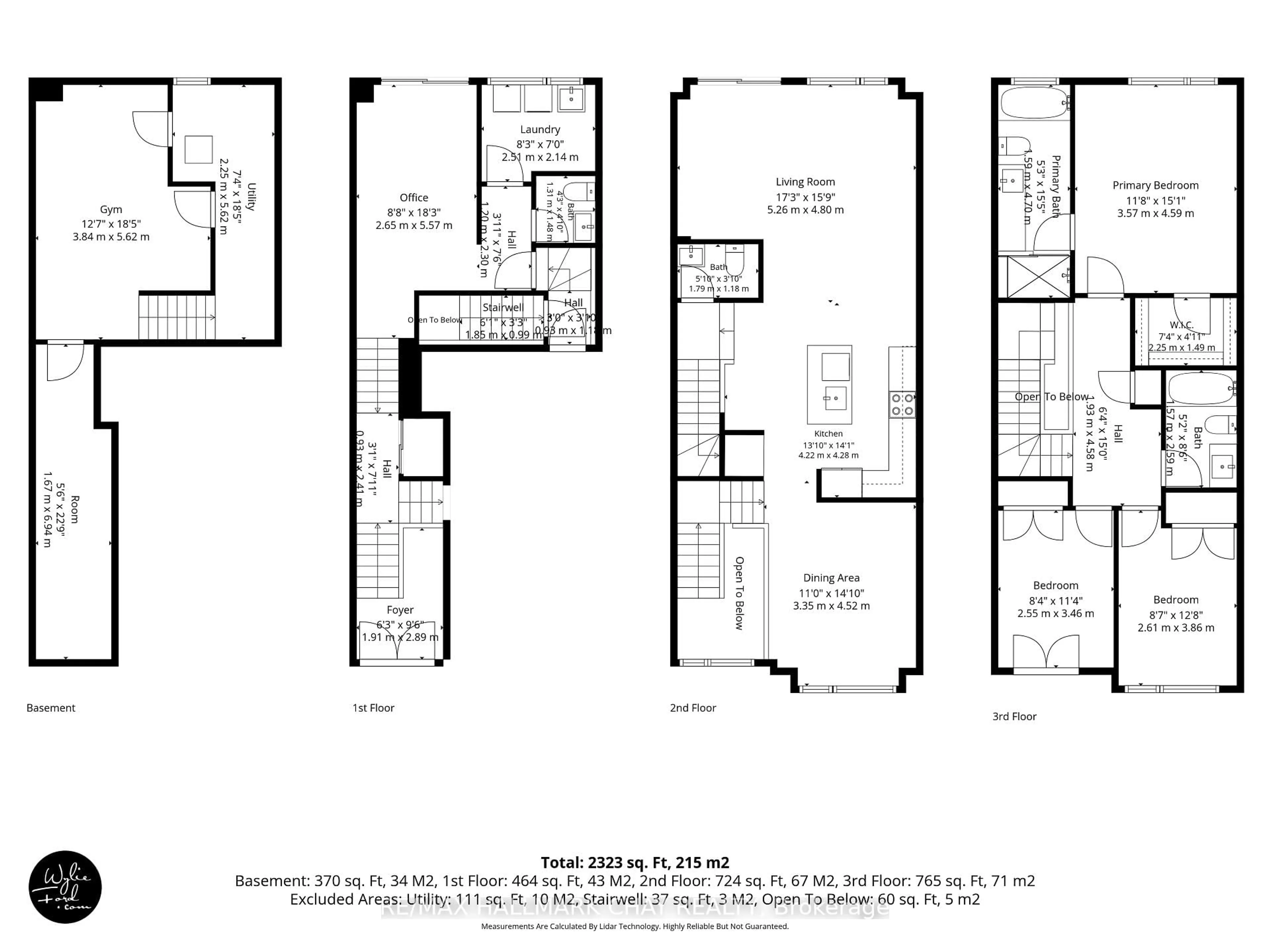 Floor plan for 2526 Castlegate Crossing, Pickering Ontario L1X 0H6