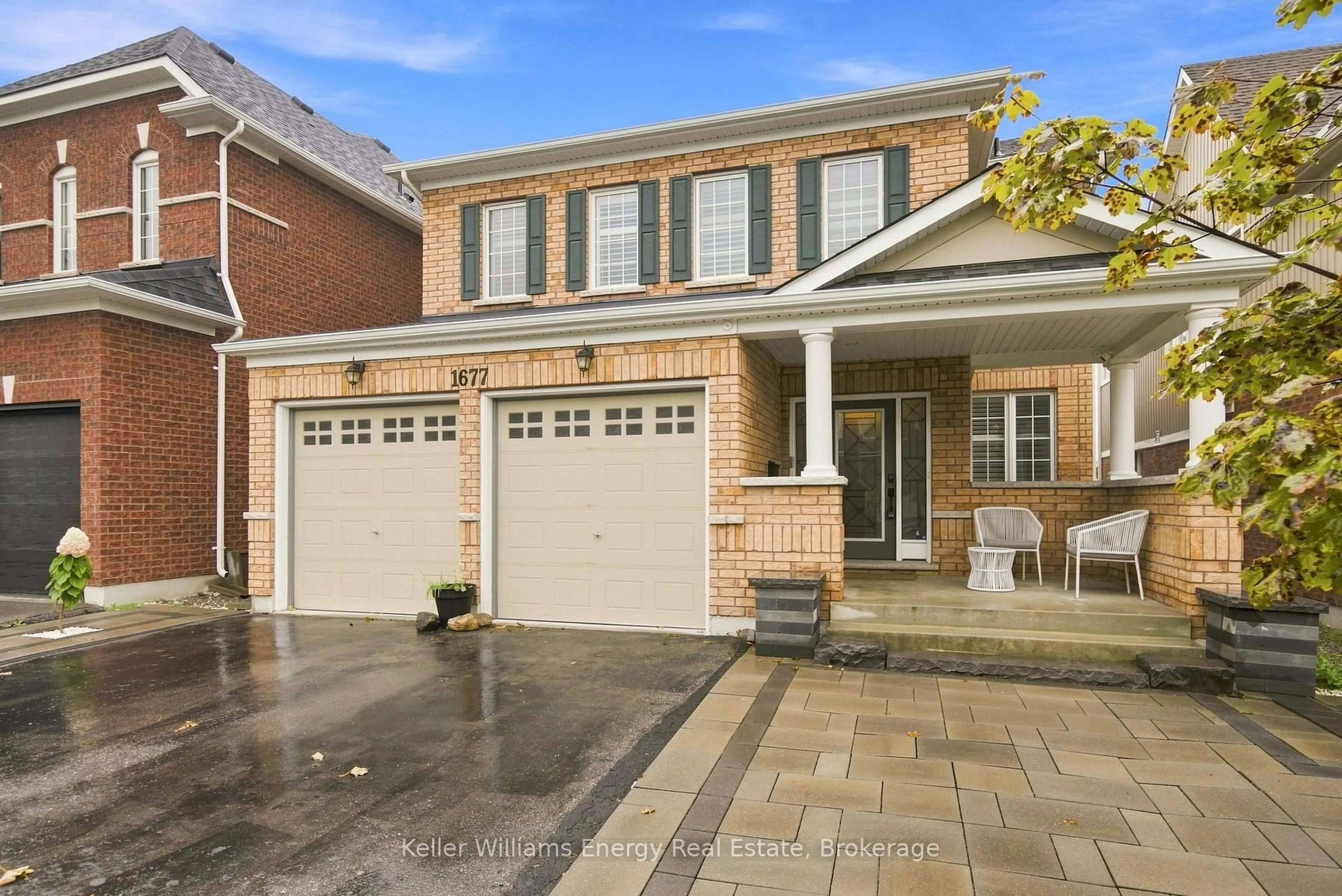 Home with brick exterior material, street for 1677 Frederick Mason Dr, Oshawa Ontario L1K 0X5