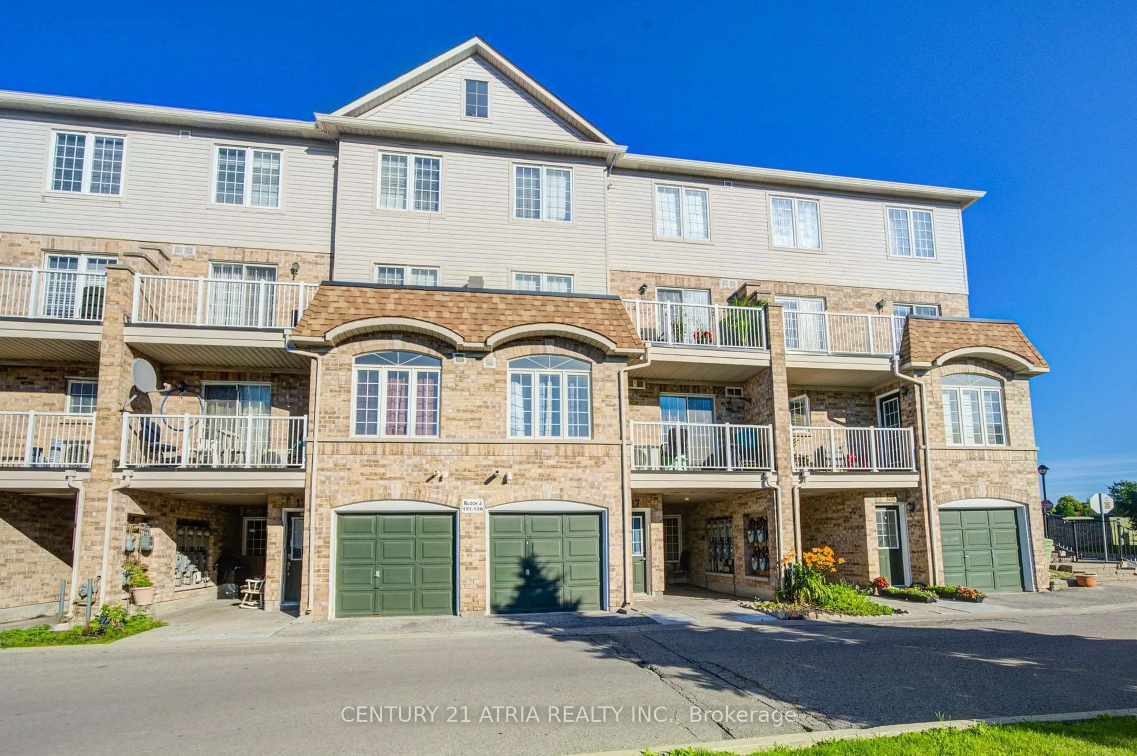 A pic from outside/outdoor area/front of a property/back of a property/a pic from drone, water/lake/river/ocean view for 200 Mclevin Ave #127, Toronto Ontario M1B 6C6