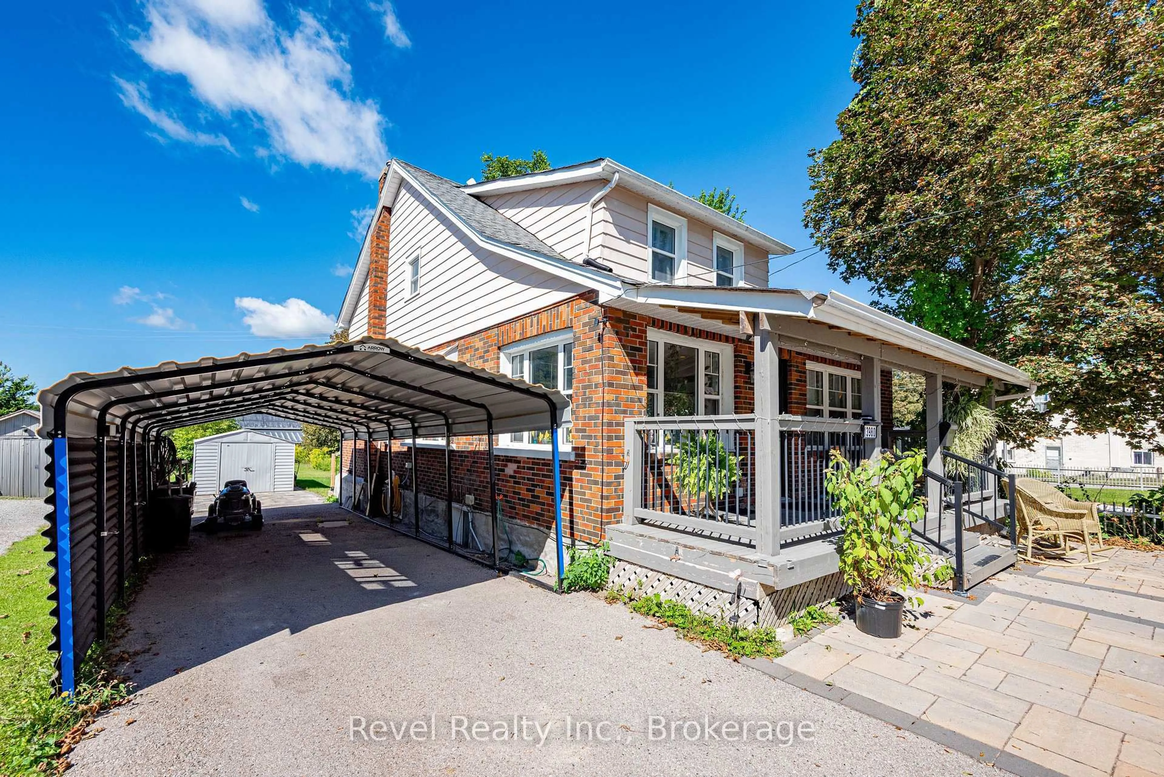 A pic from outside/outdoor area/front of a property/back of a property/a pic from drone, street for 13980 Old Scugog Rd, Scugog Ontario L0B 1B0