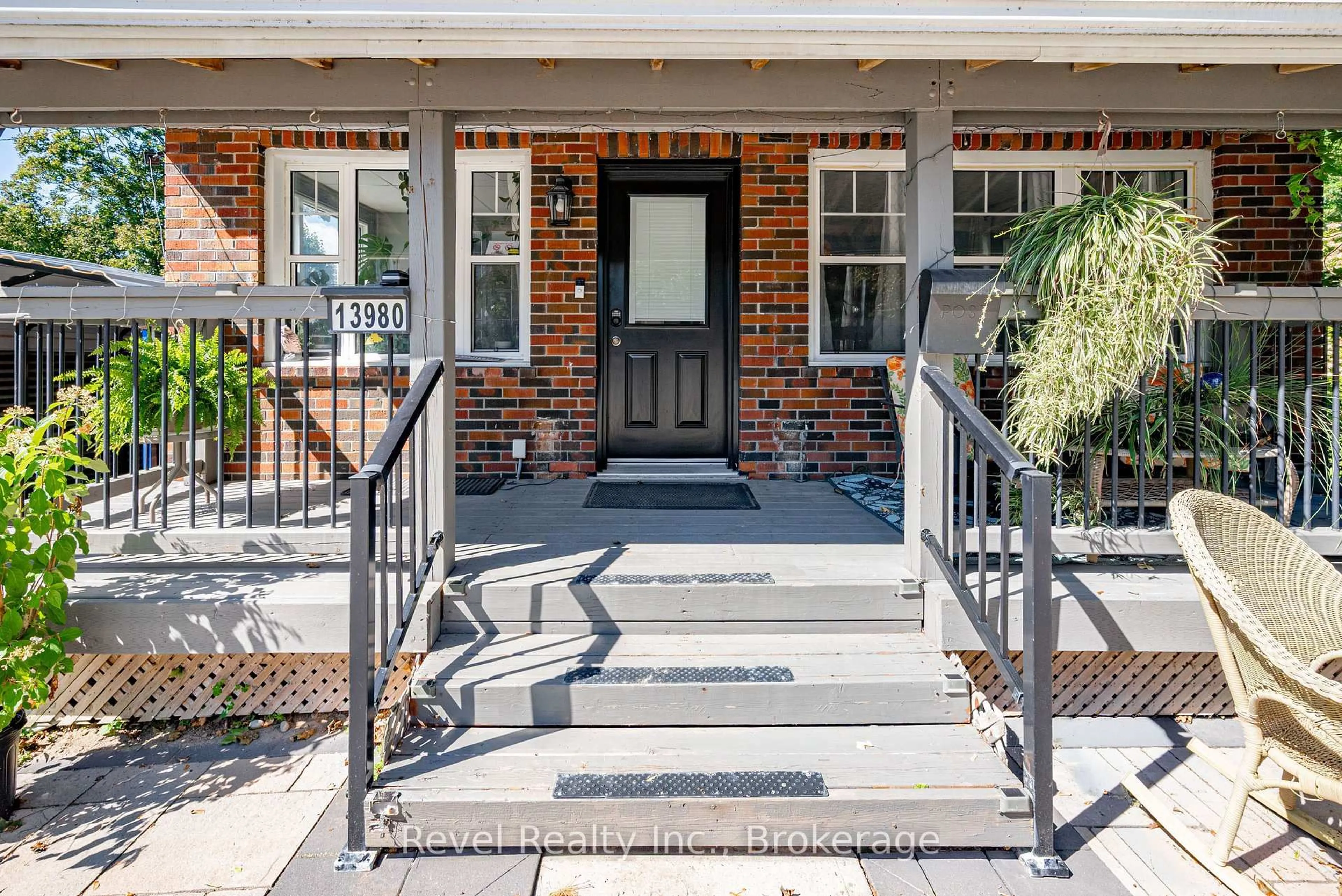 Home with brick exterior material, street for 13980 Old Scugog Rd, Scugog Ontario L0B 1B0