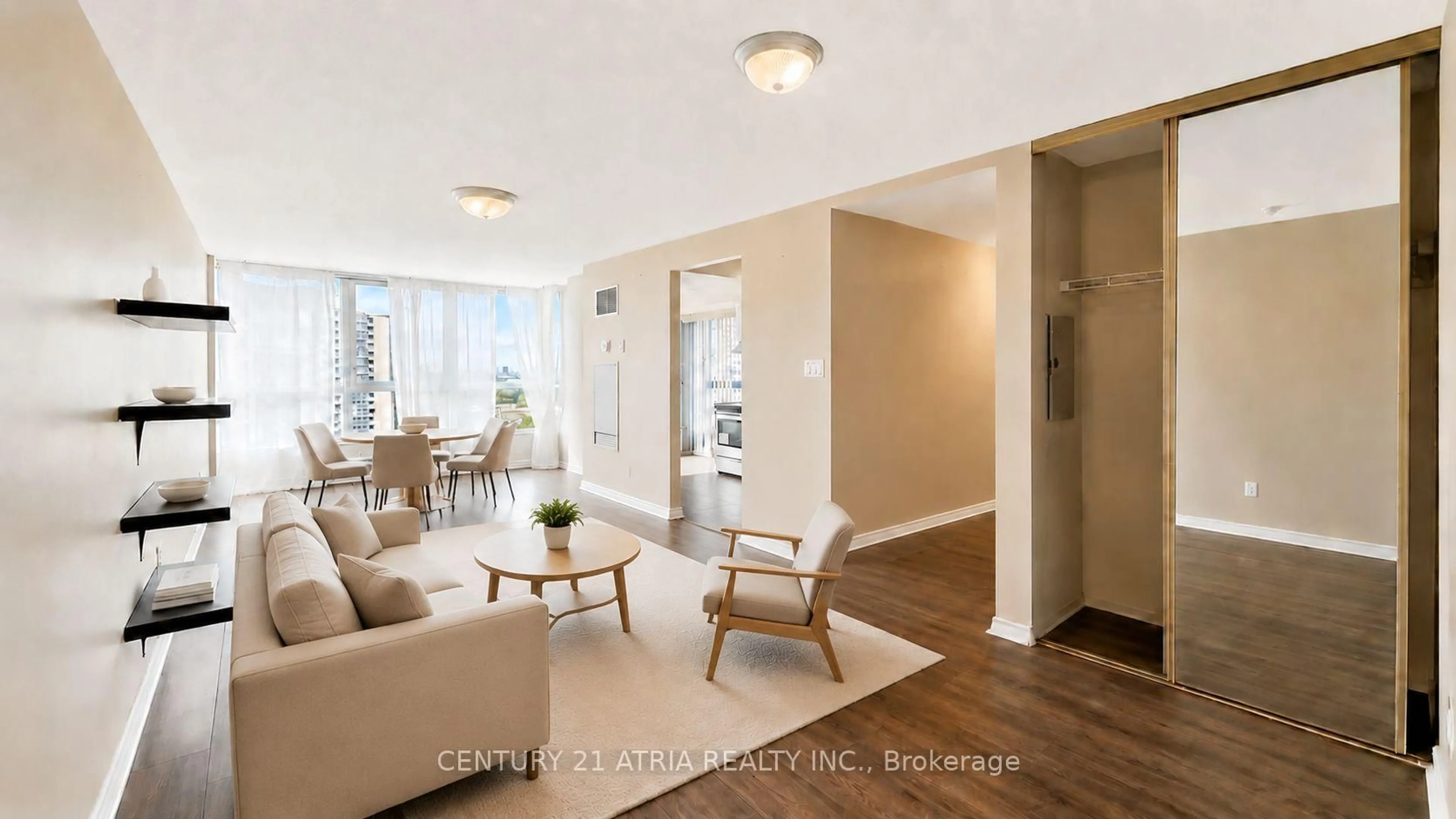 Living room with furniture, unknown for 3233 Eglinton Ave #1213, Toronto Ontario M1J 3N6