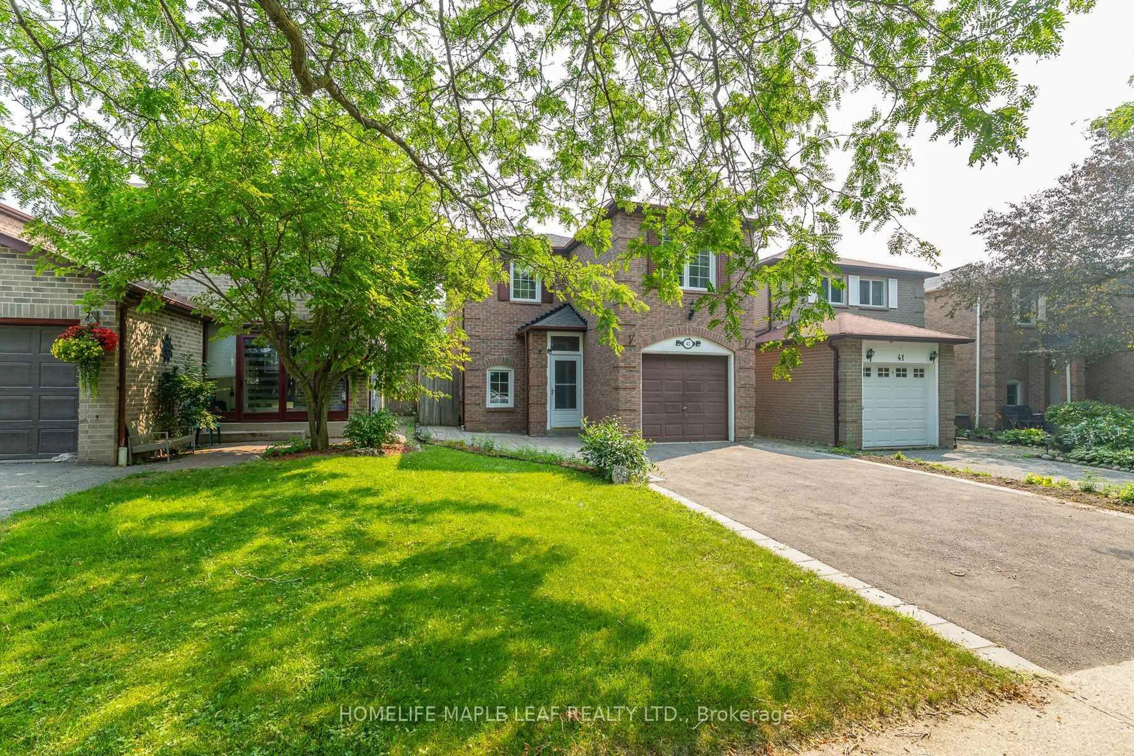 Home with brick exterior material, street for 43 Barrett Cres, Ajax Ontario L1T 2C4