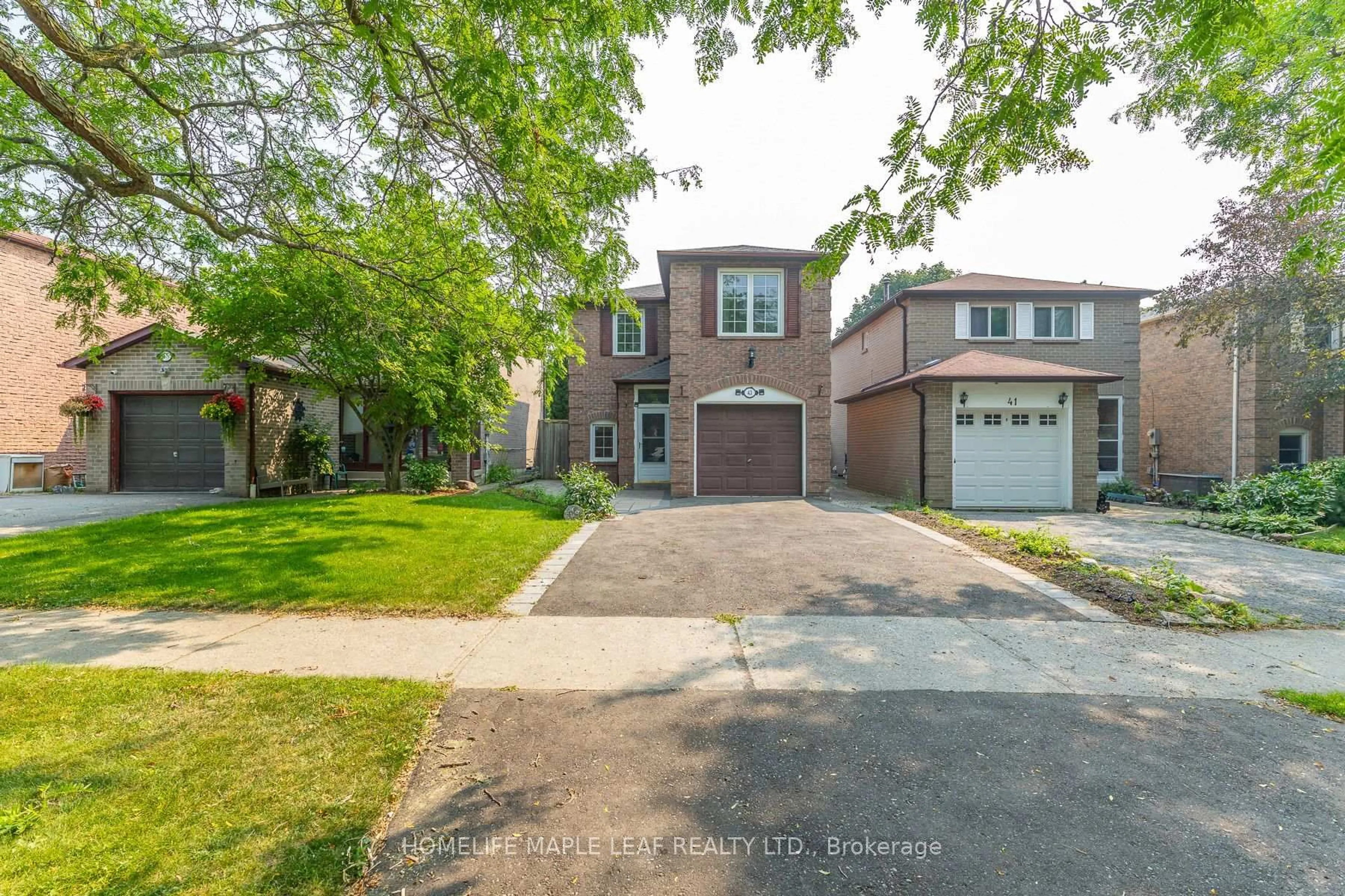 Home with brick exterior material, street for 43 Barrett Cres, Ajax Ontario L1T 2C4