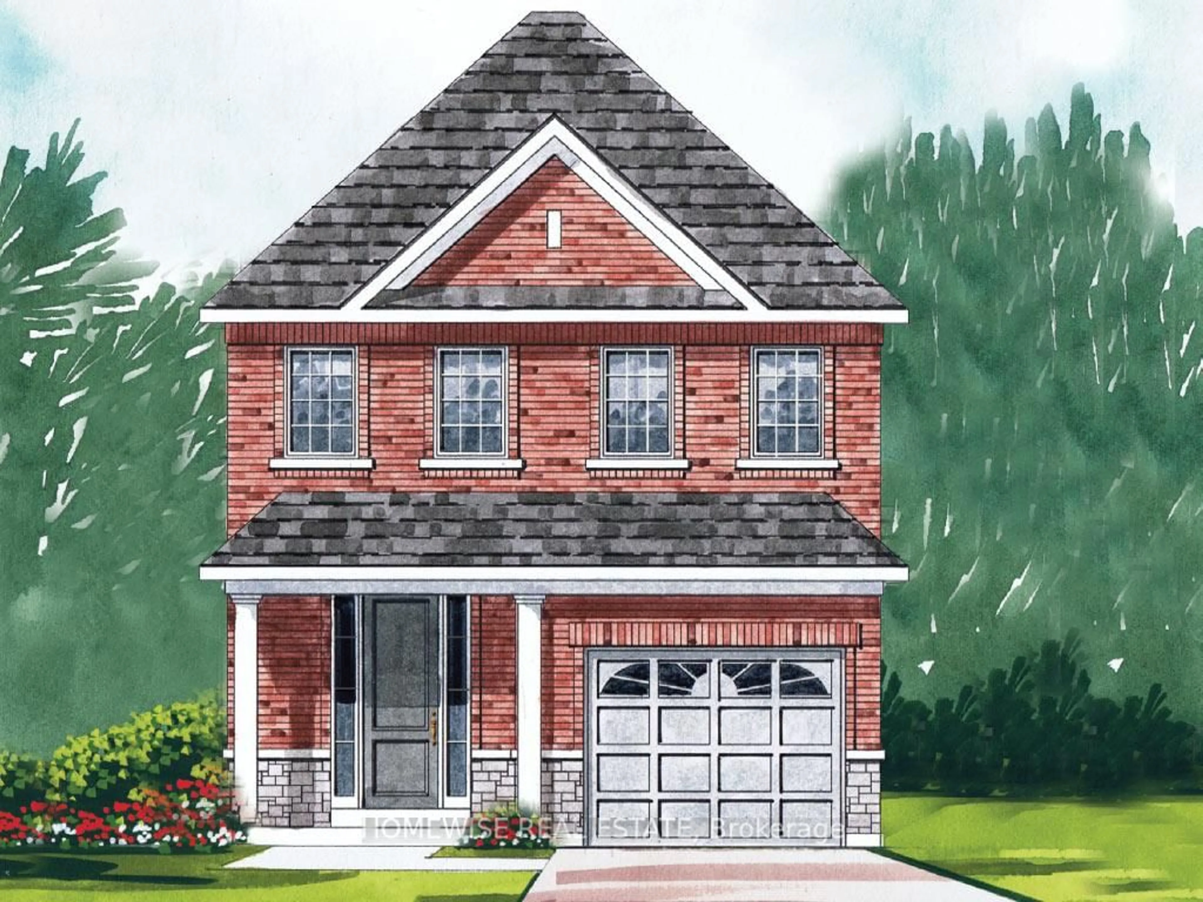Home with brick exterior material, street for 195 Ash St, Scugog Ontario L9L 0B1