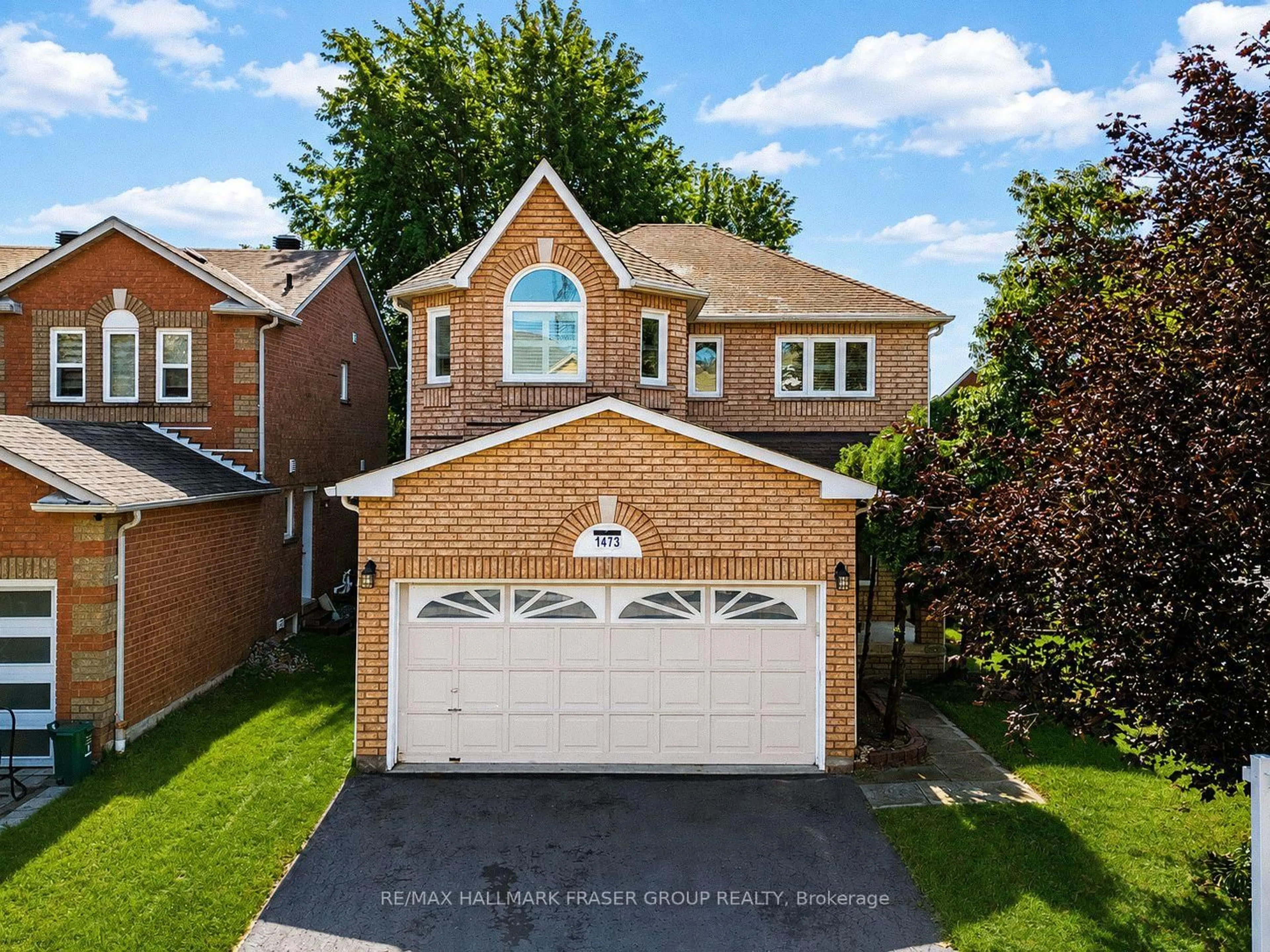 Home with brick exterior material, street for 1473 Sandhurst Cres, Pickering Ontario L1V 6Y7