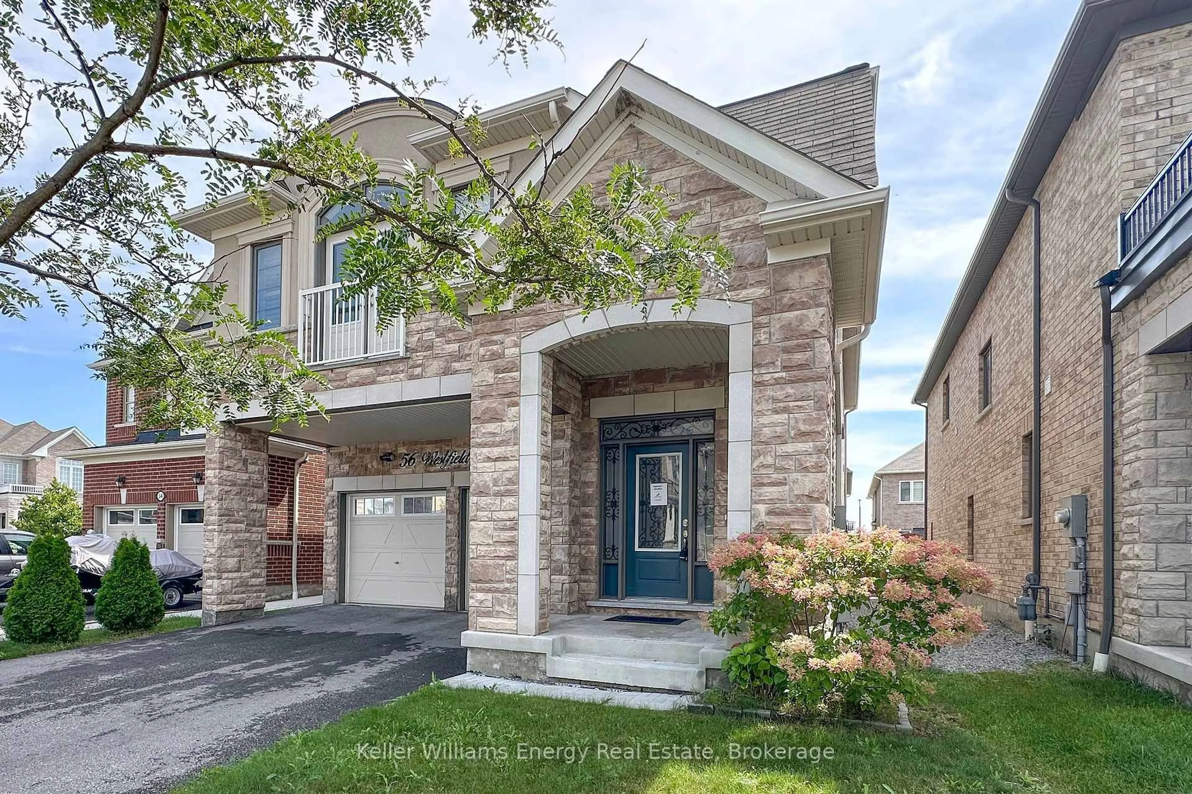 Home with brick exterior material, street for 56 Westfield Dr, Whitby Ontario L1P 0E9