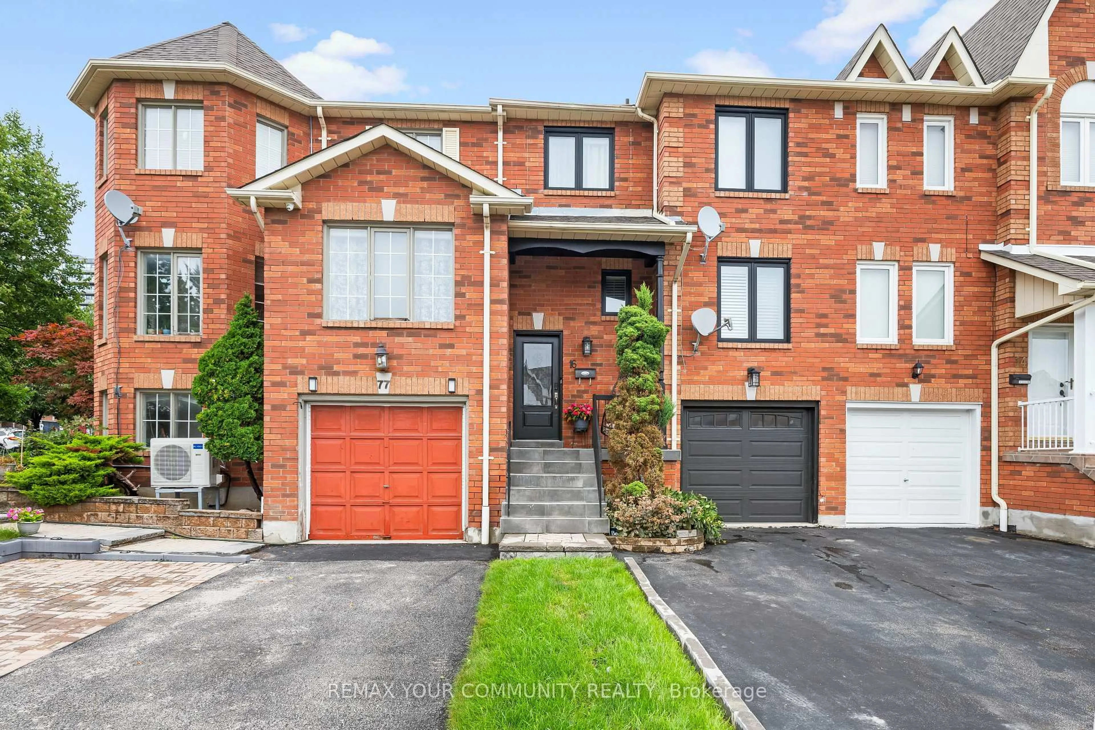 Home with brick exterior material, street for 16 Smales Dr, Ajax Ontario L1Z 1G5