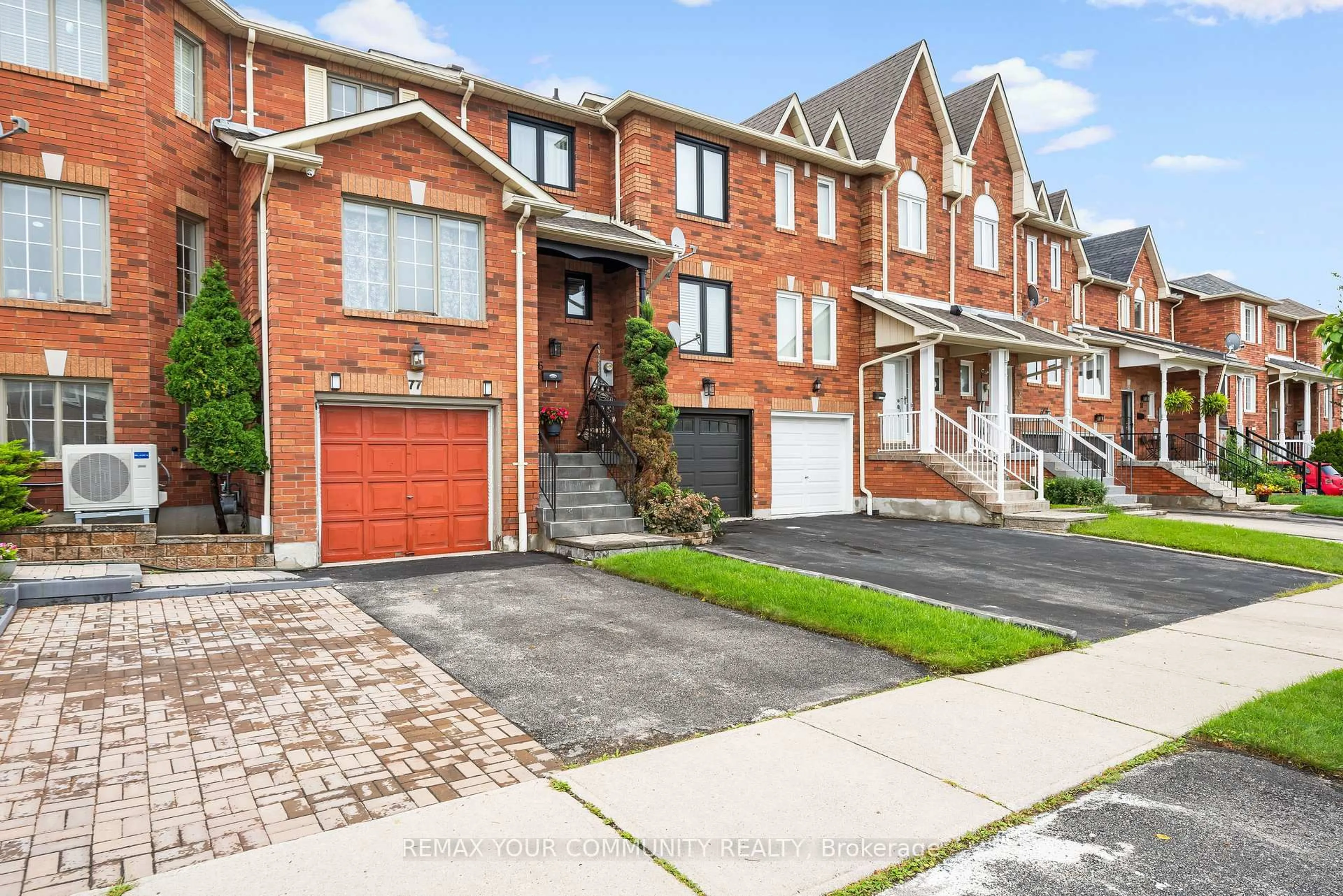 Home with brick exterior material, street for 16 Smales Dr, Ajax Ontario L1Z 1G5