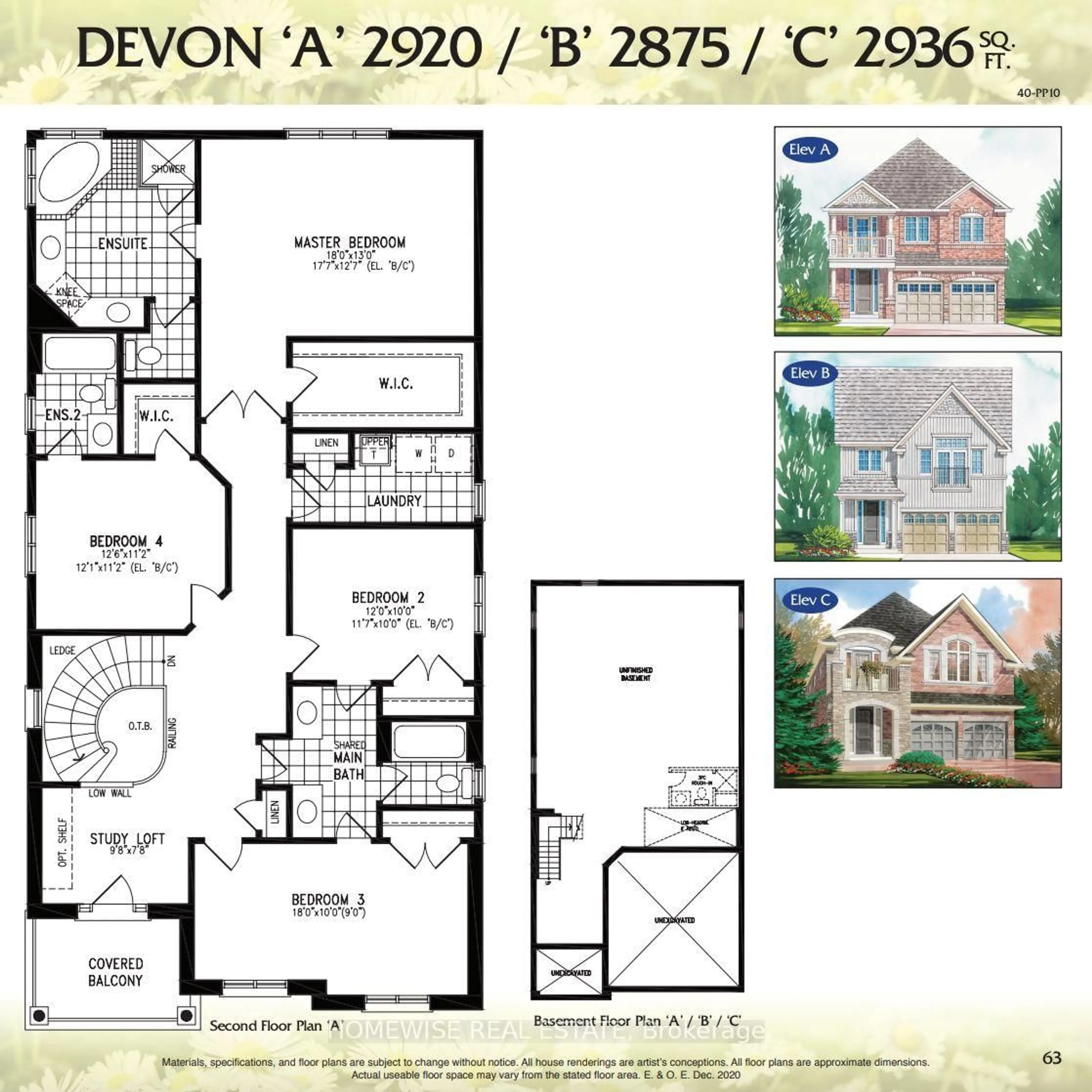 Floor plan for 164 Steinway Dr, Scugog Ontario L9L 1V5