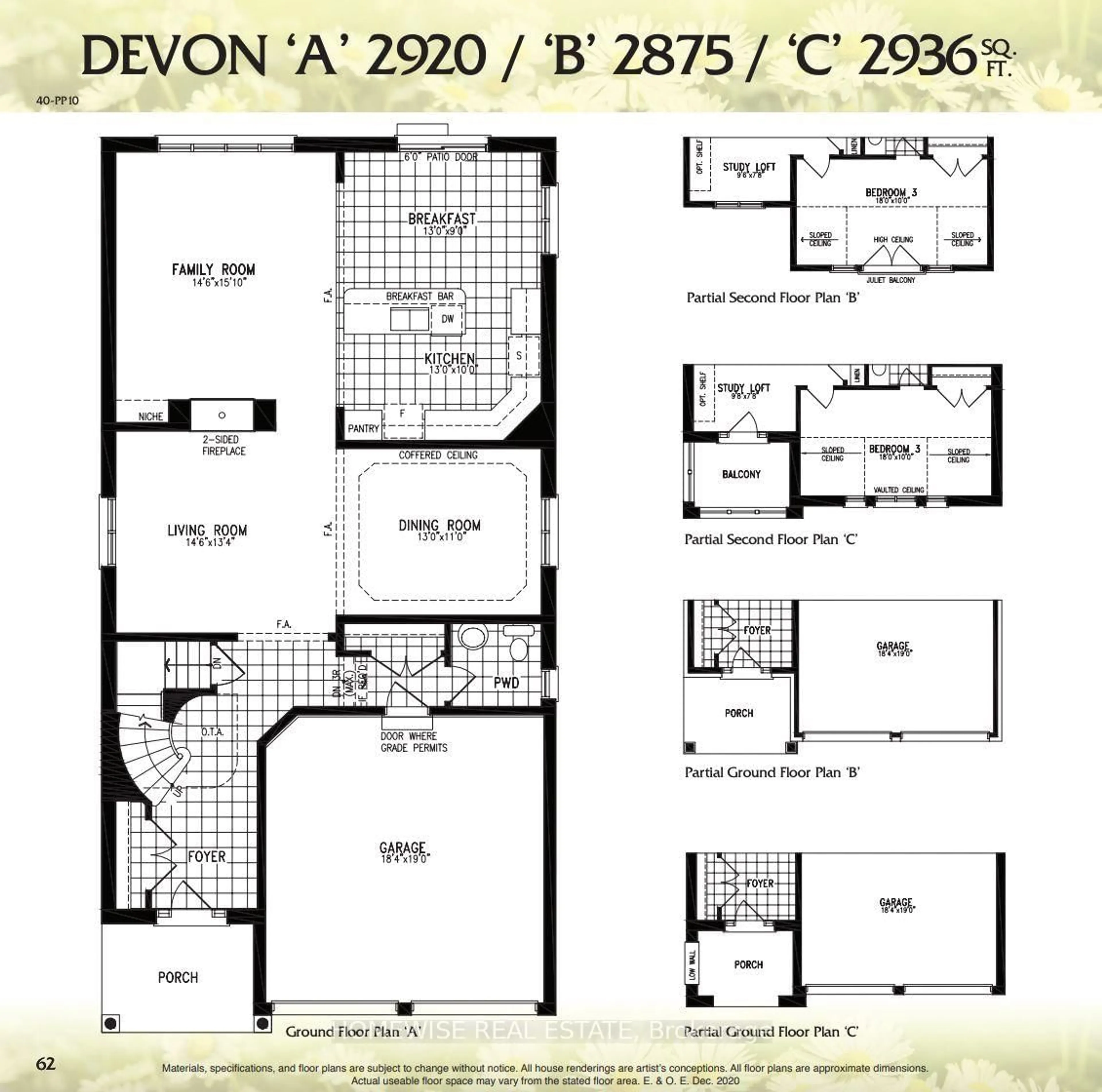 Floor plan for 164 Steinway Dr, Scugog Ontario L9L 1V5